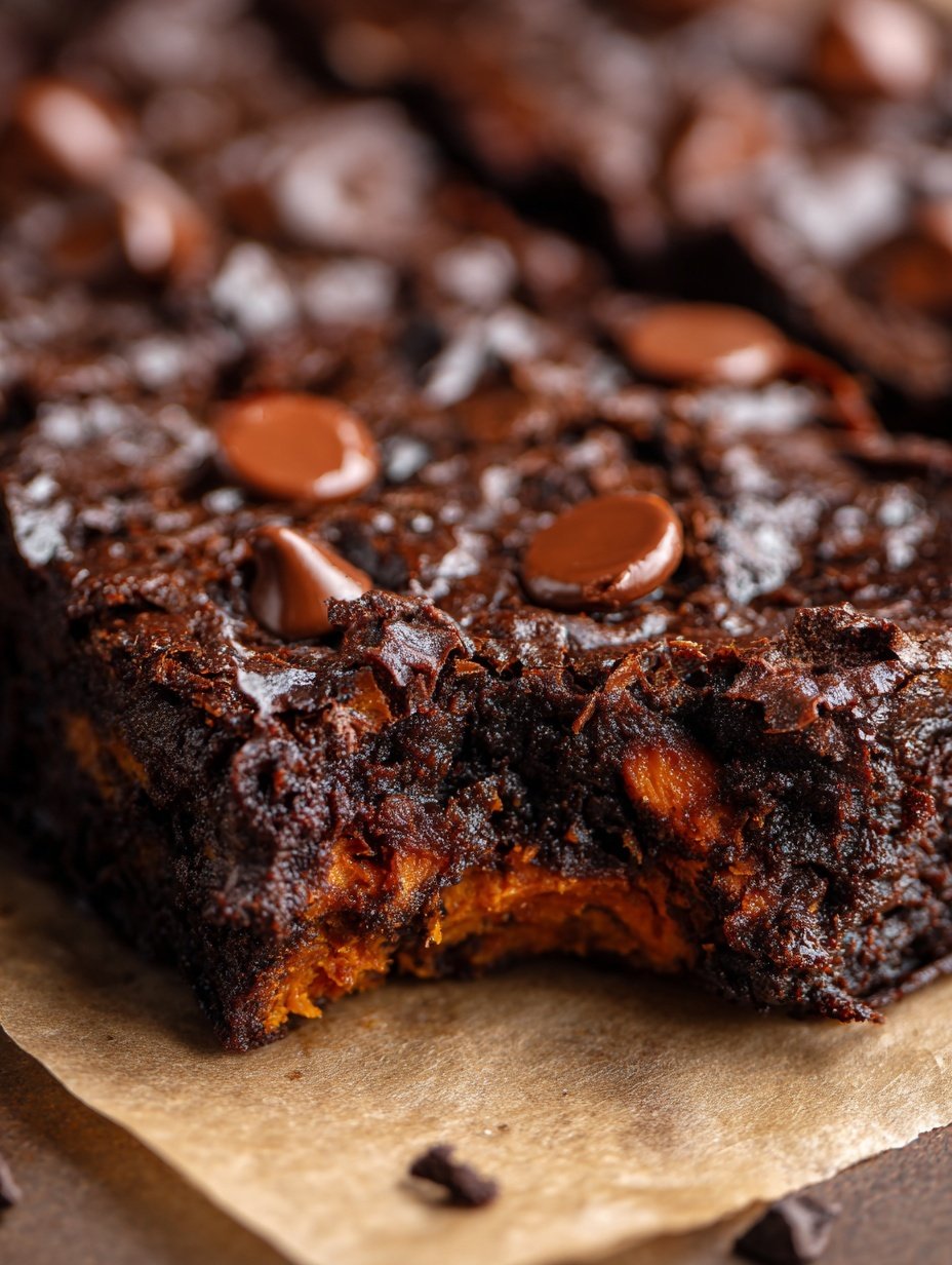 Those YAMZ had ya boy like 🤯🤯 Sweet Potato Brownie Recipe Review #foodreview #baking #shorts finished