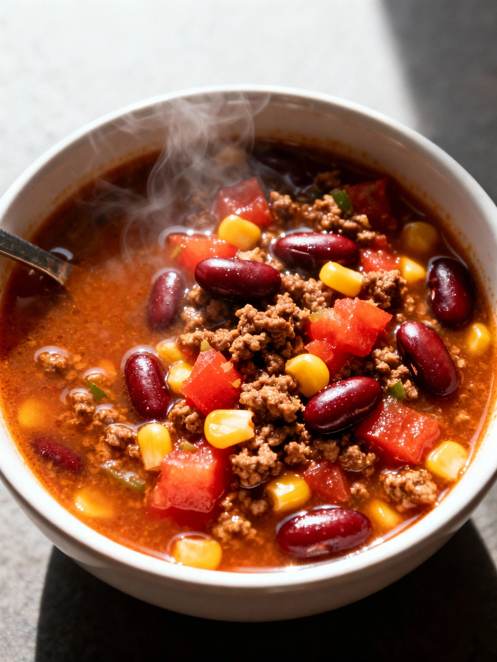 Taco Soup finished