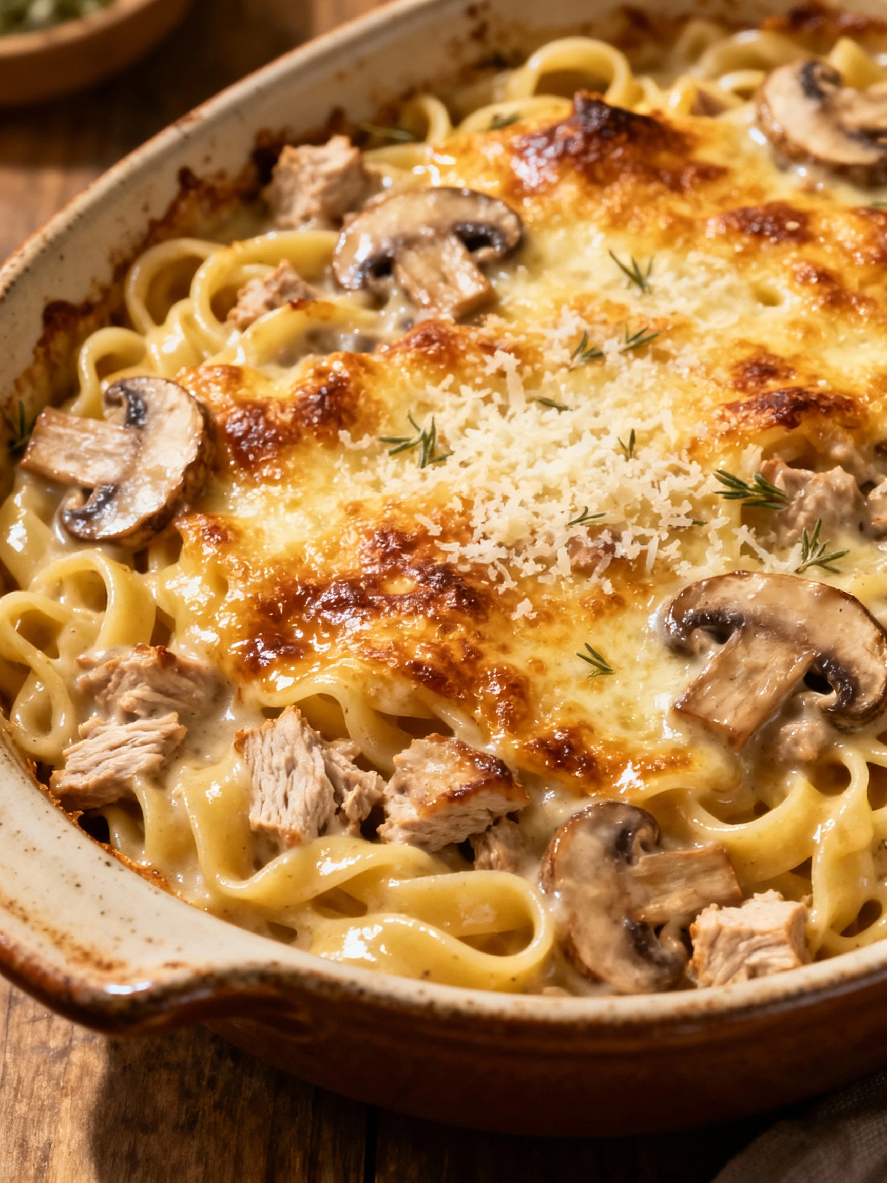 Turkey Tetrazzini finished