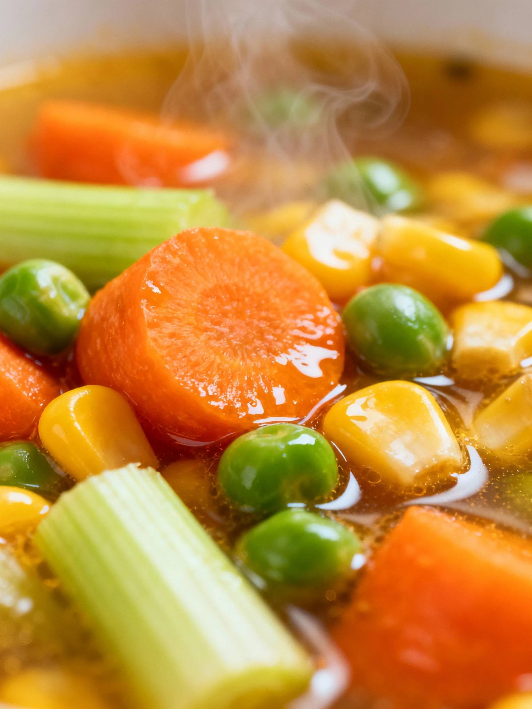 Vegetable Soup finished