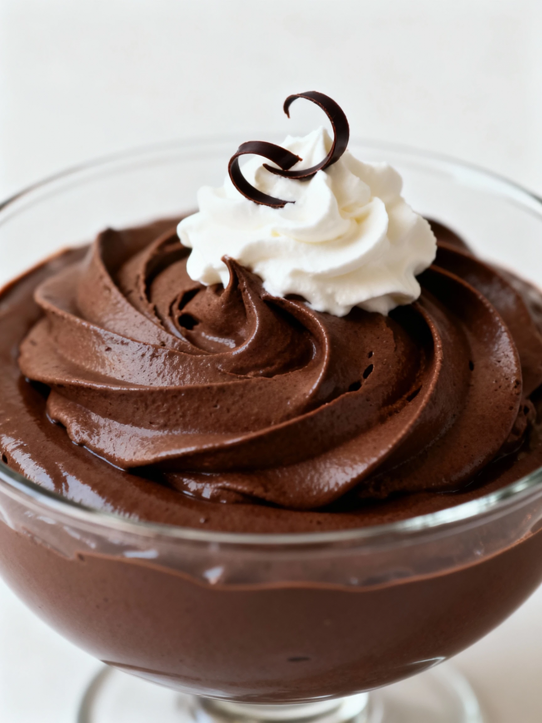 Viral Chocolate Mousse Recipe #foodshorts finished