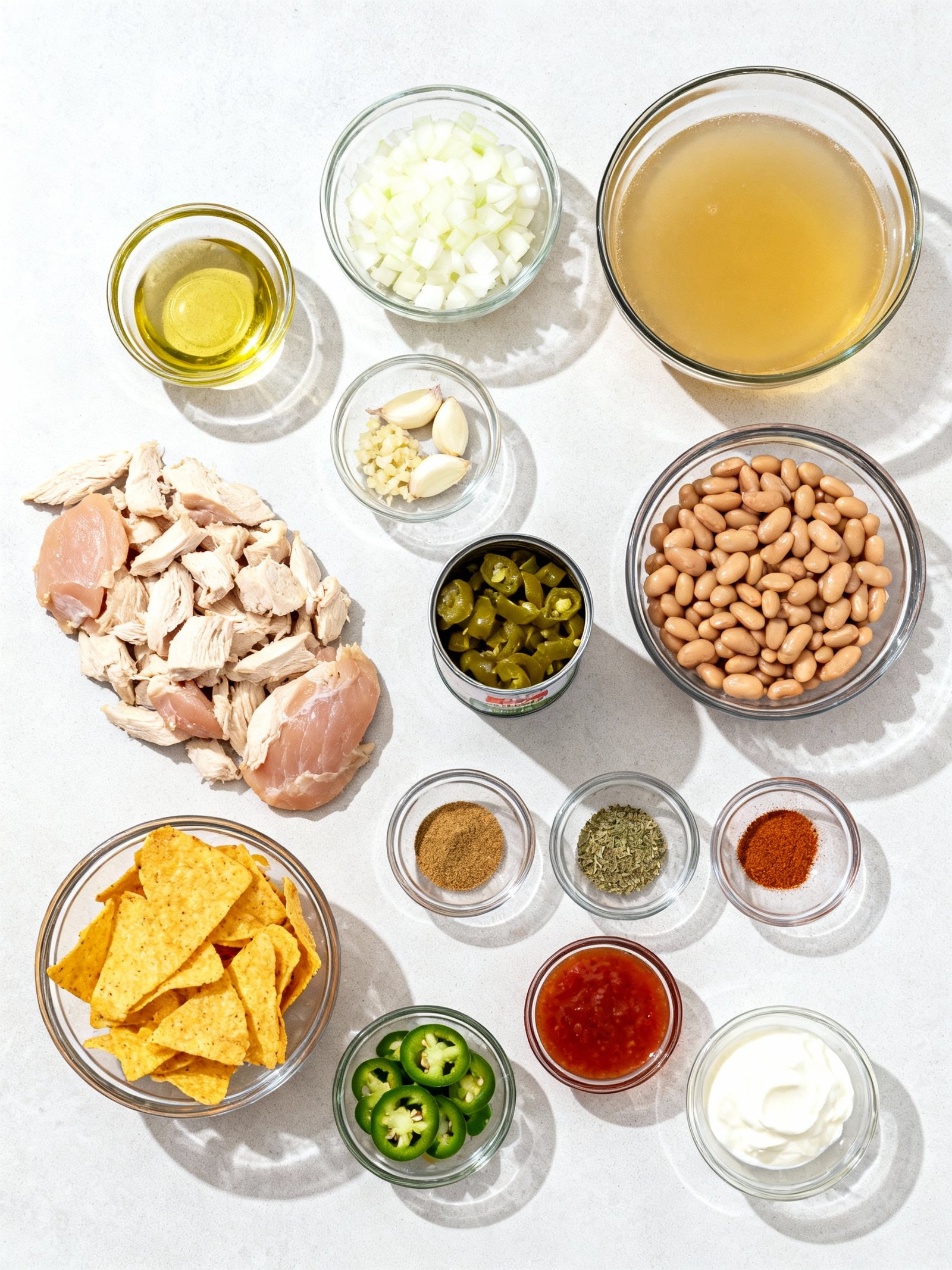 White Chicken Chili ingredients