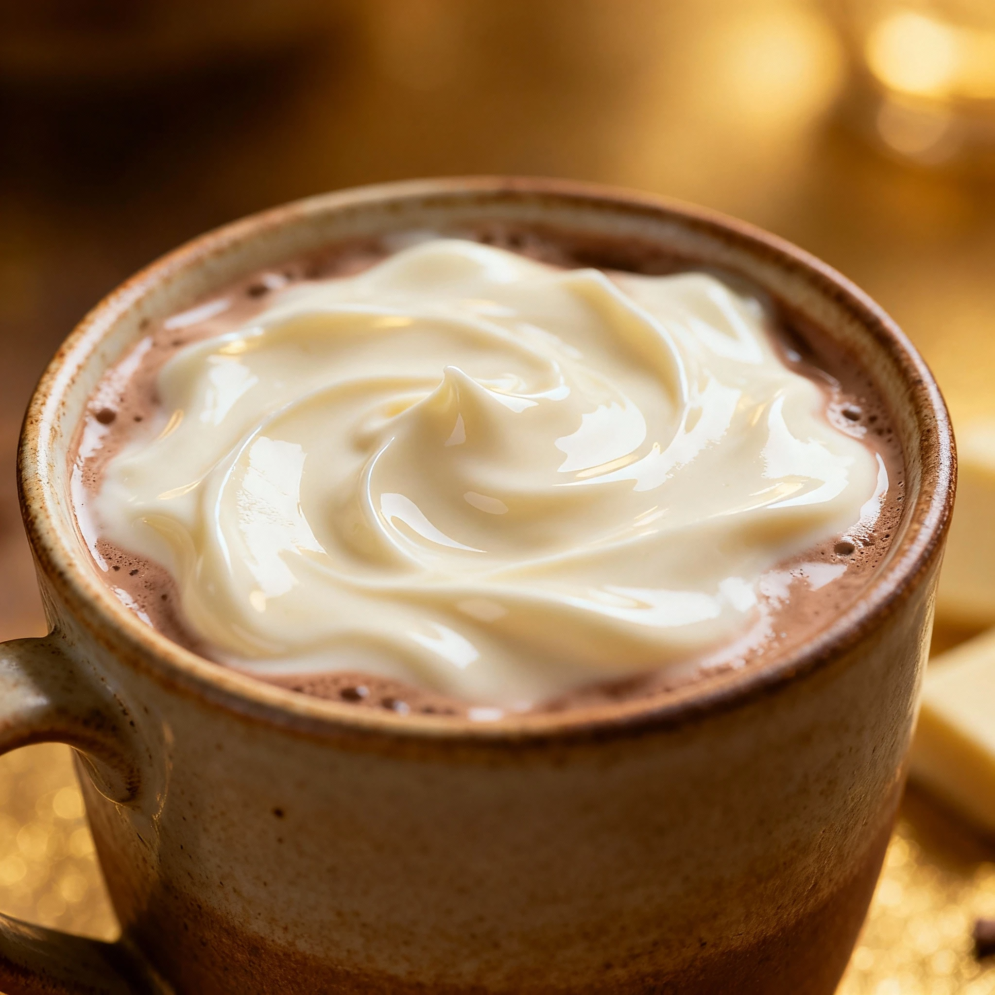 White Chocolate Hot Chocolate Mix finished