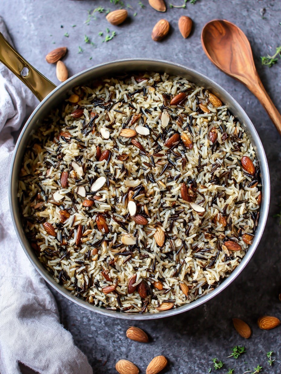 Wild Rice Pilaf finished