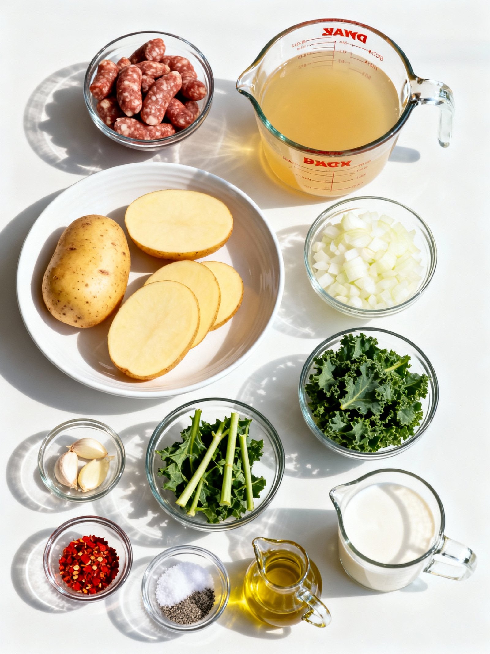 Recipe Title: Zuppa Toscana ingredients