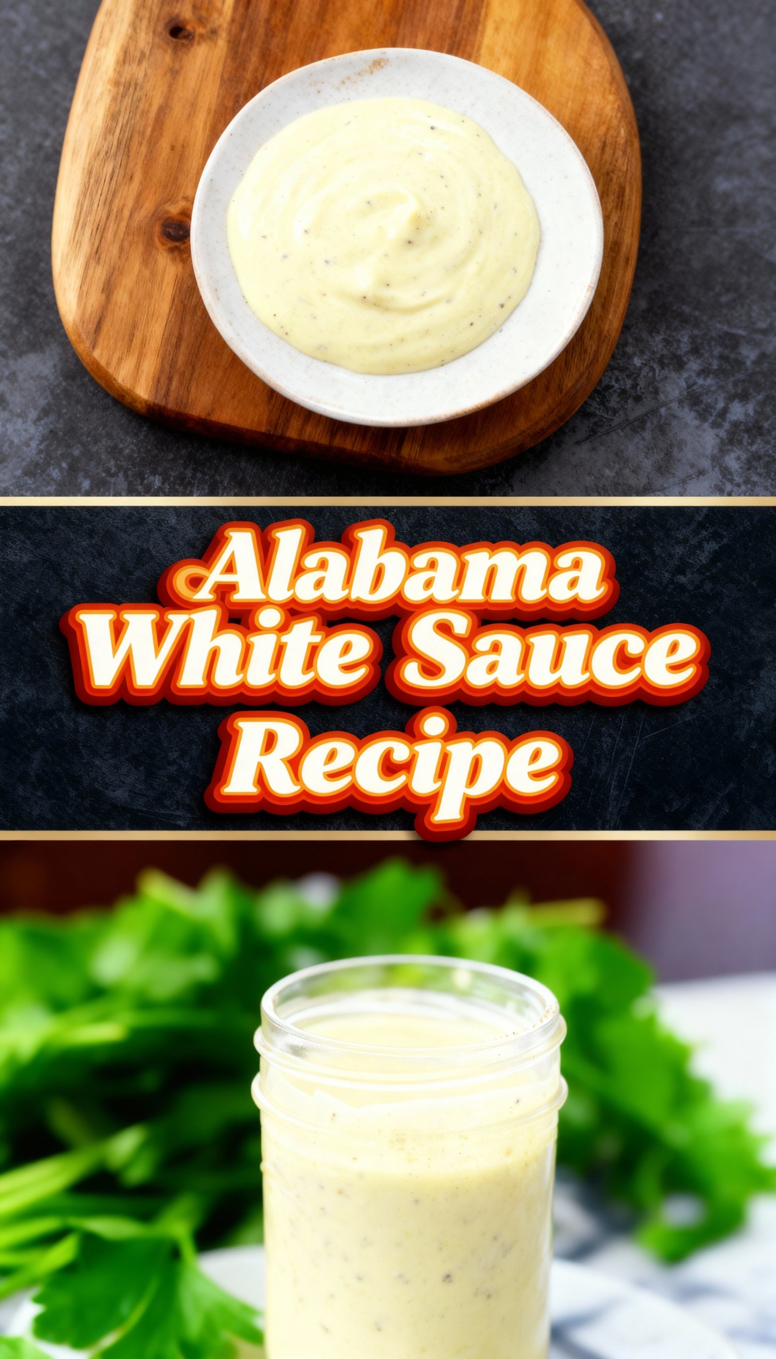 Alabama White Sauce Recipe finished