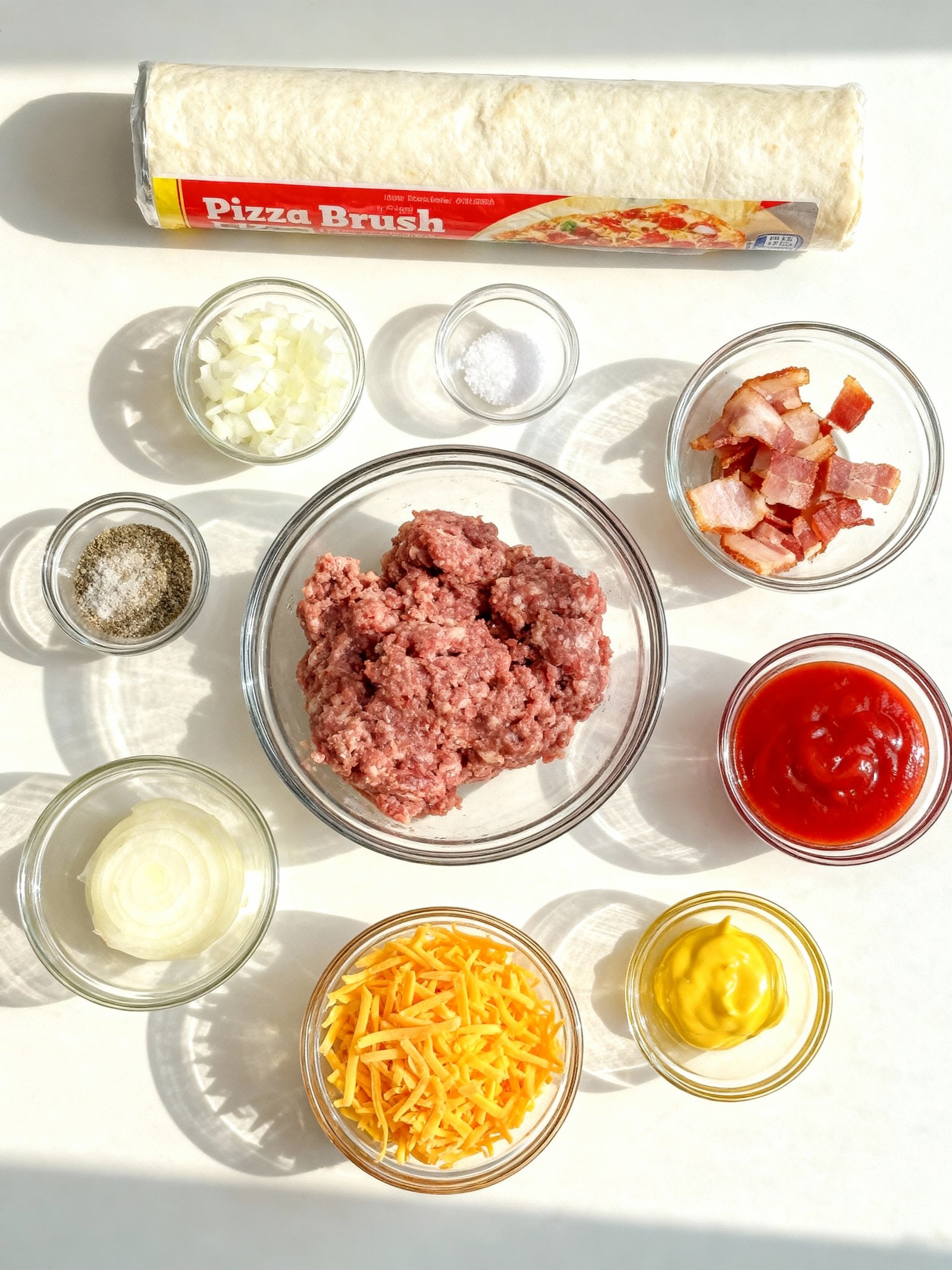 Bacon Cheeseburger Pizza Pockets ingredients