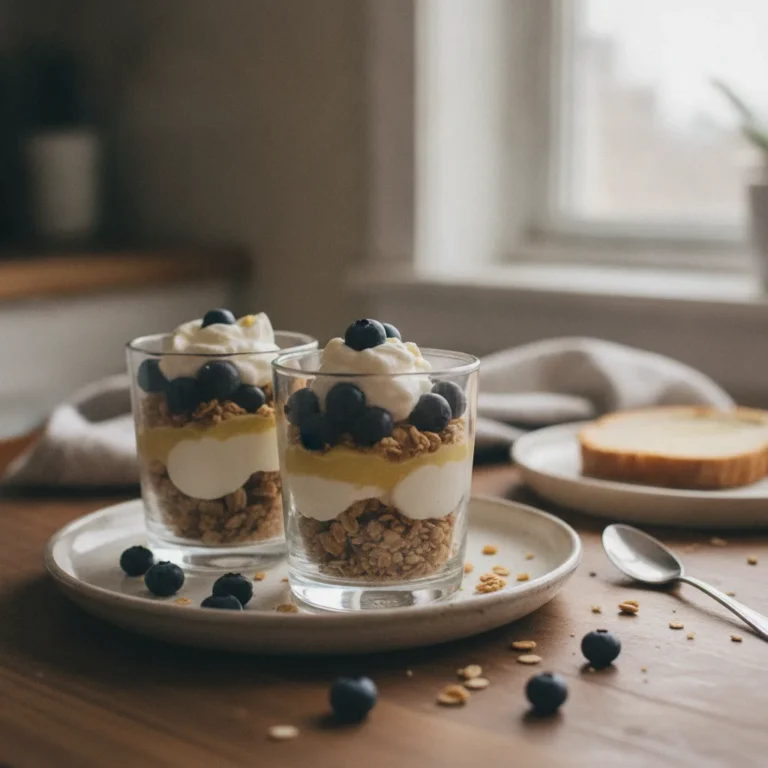 Lemon Blueberry Parfaits Recipe