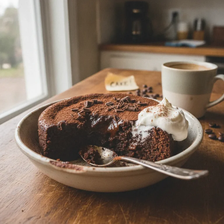 Espresso Infused Mocha Poke Cake Recipe