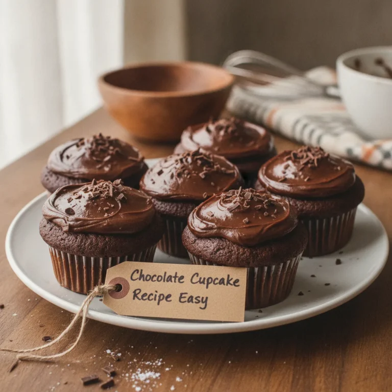 Chocolate Cupcake Recipe Easy