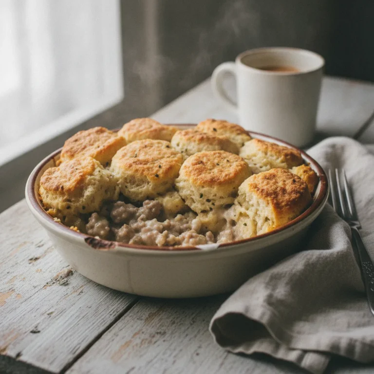 Biscuits and Gravy Casserole Recipe