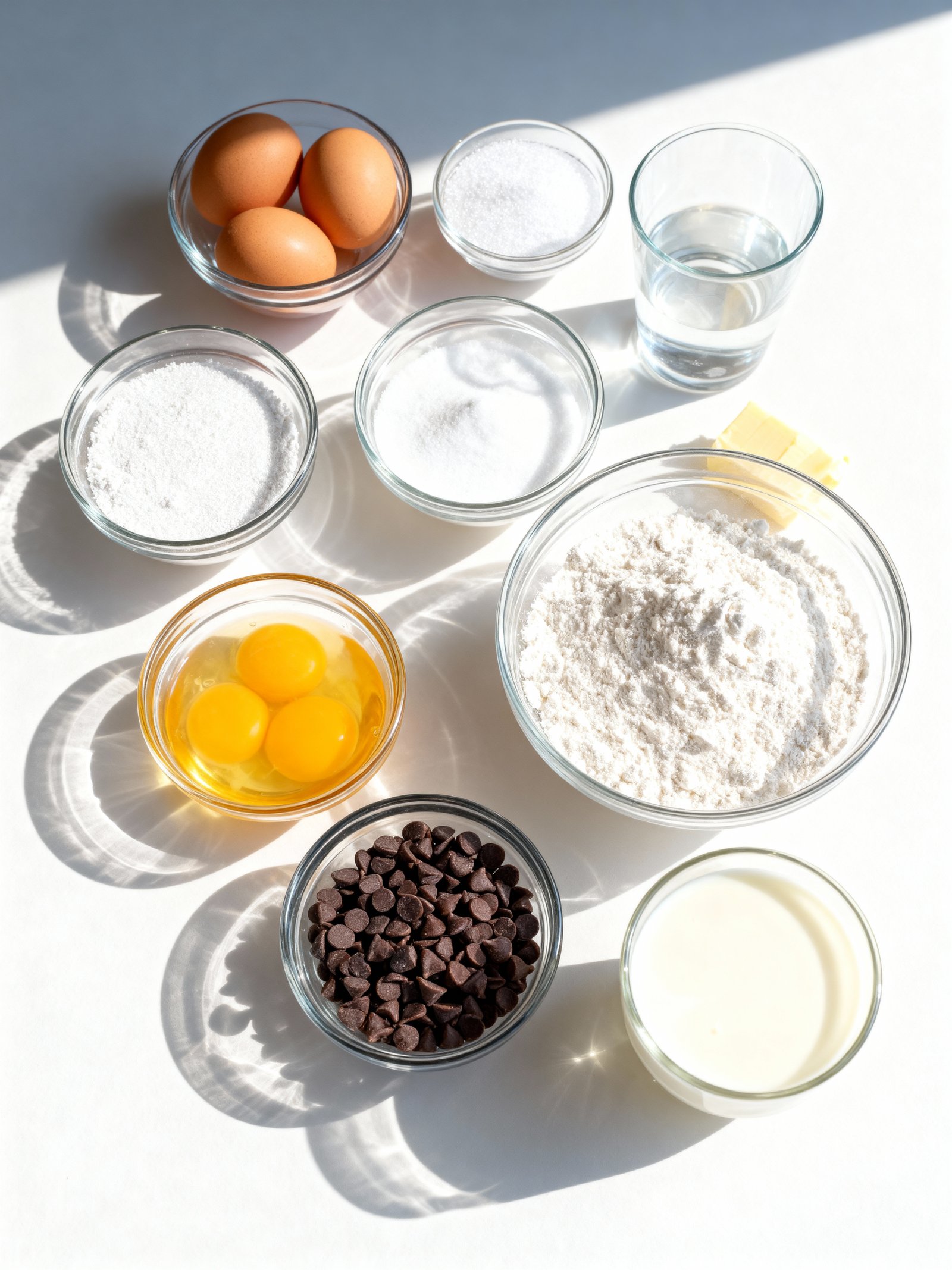 Boston Cream Cake Roll ingredients