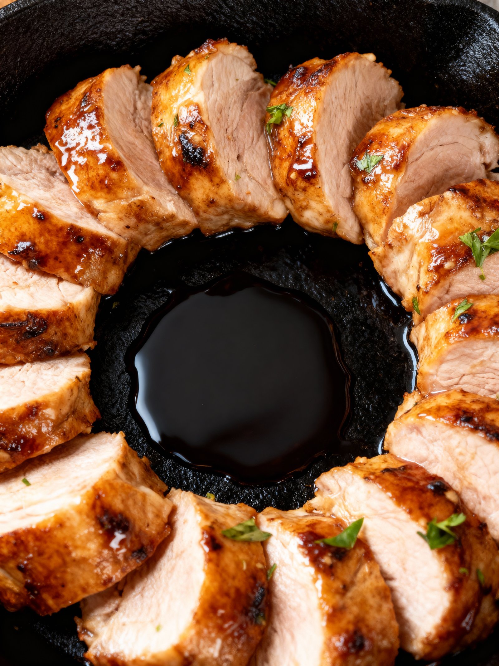 Brown Sugar Balsamic Pork Tenderloin finished