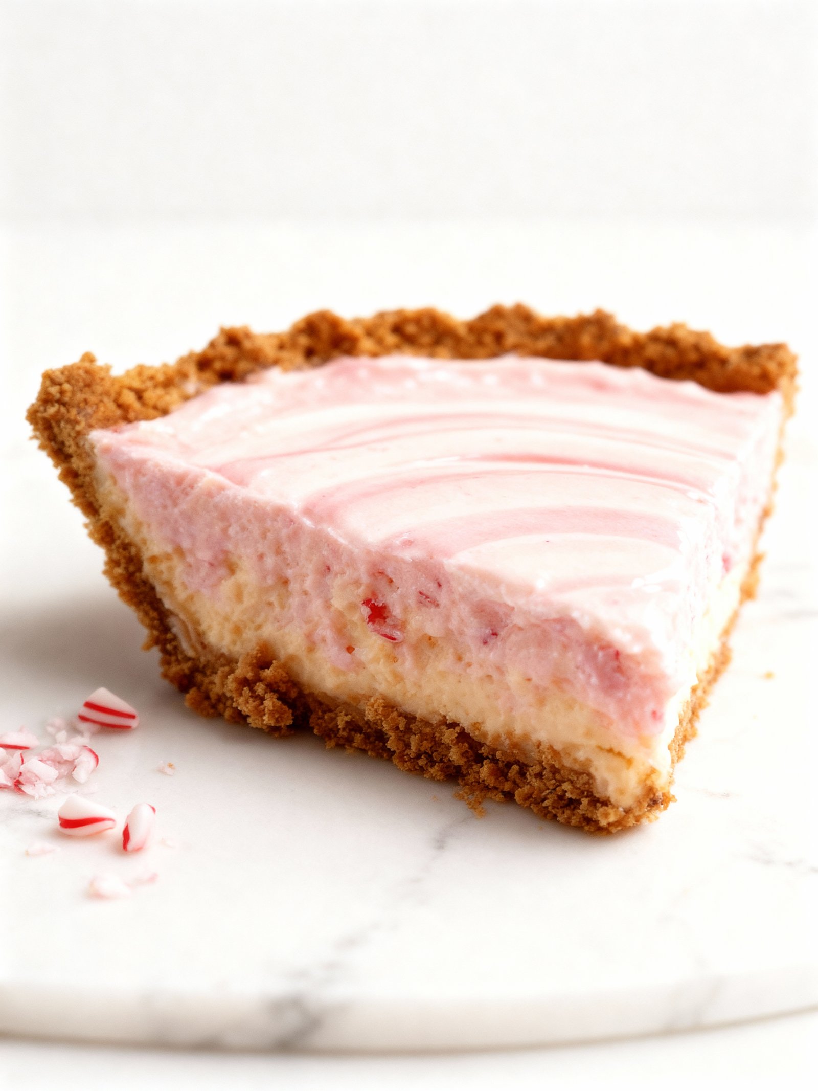 Candy Cane Pie finished