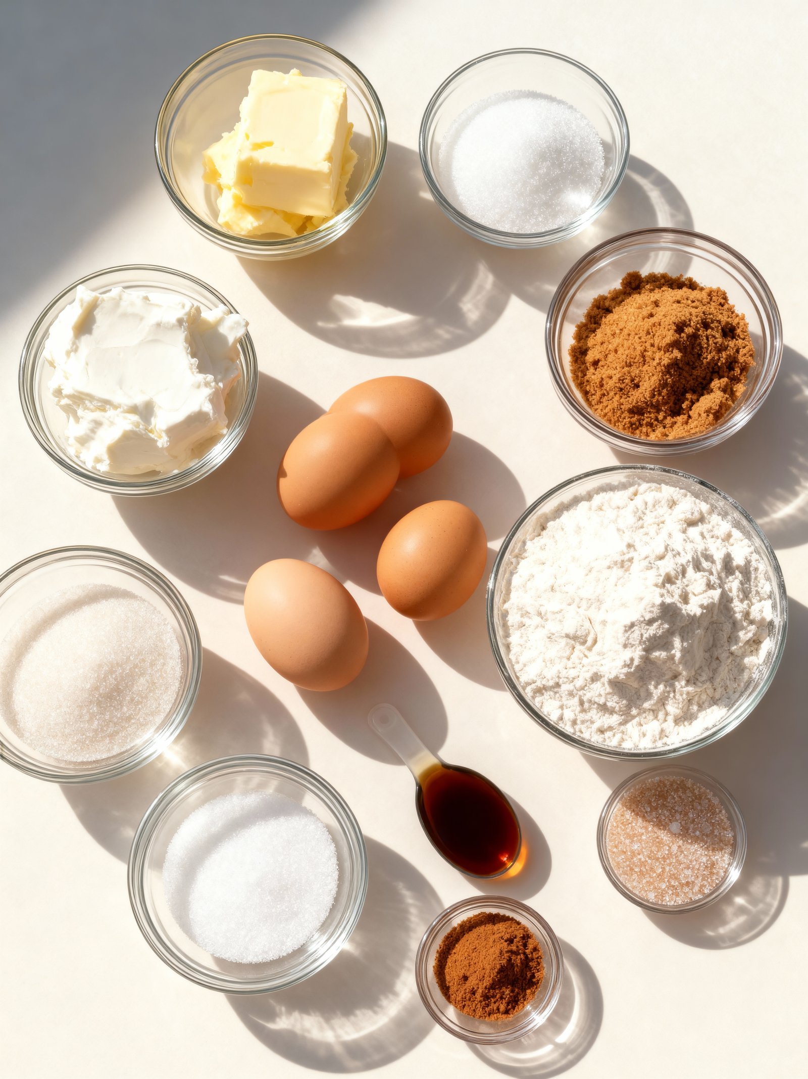 Cheesecake Churro Cookies ingredients