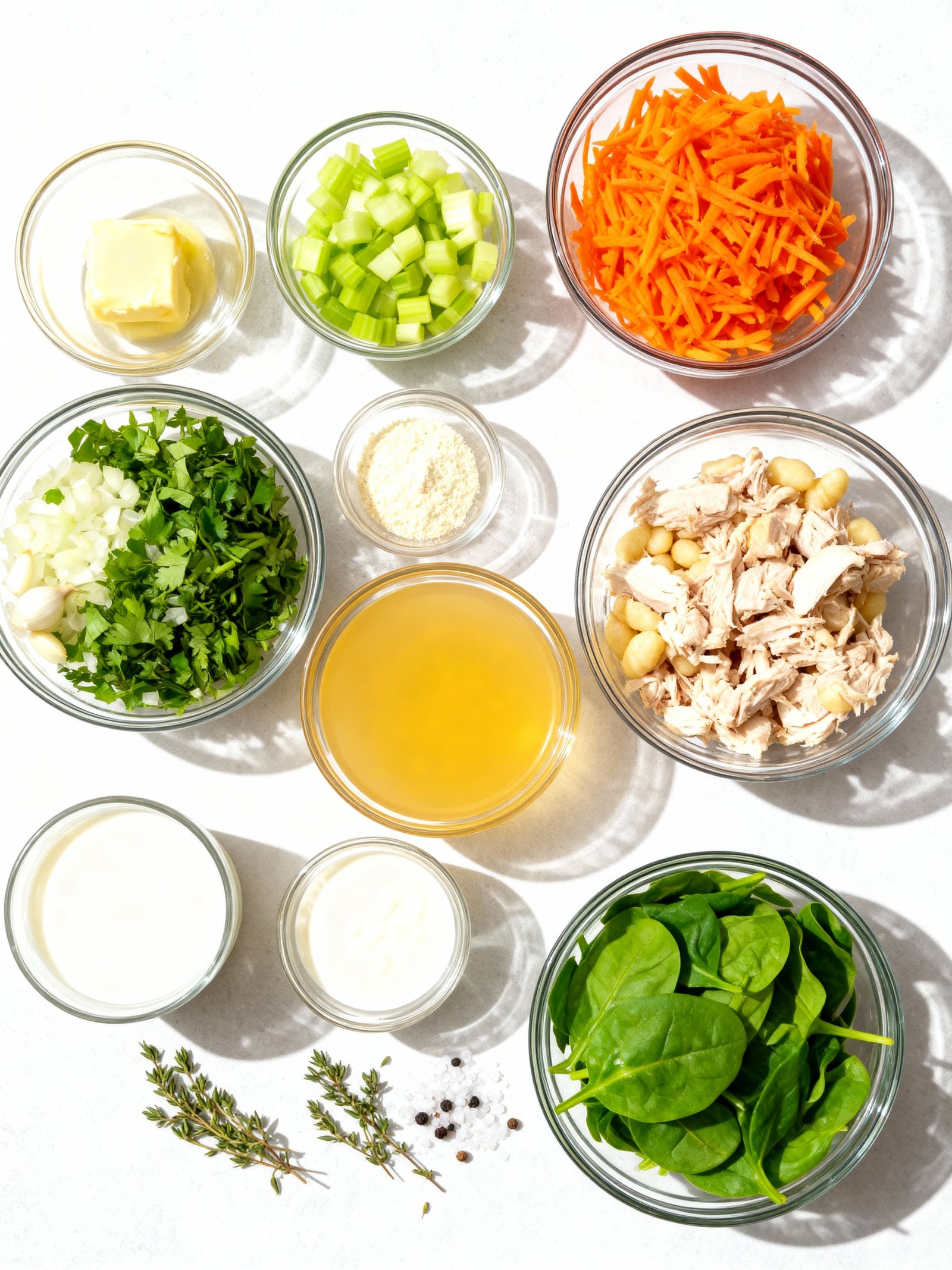 This Chicken Gnocchi Soup recipe is perfect for a quick weeknight dinner ingredients