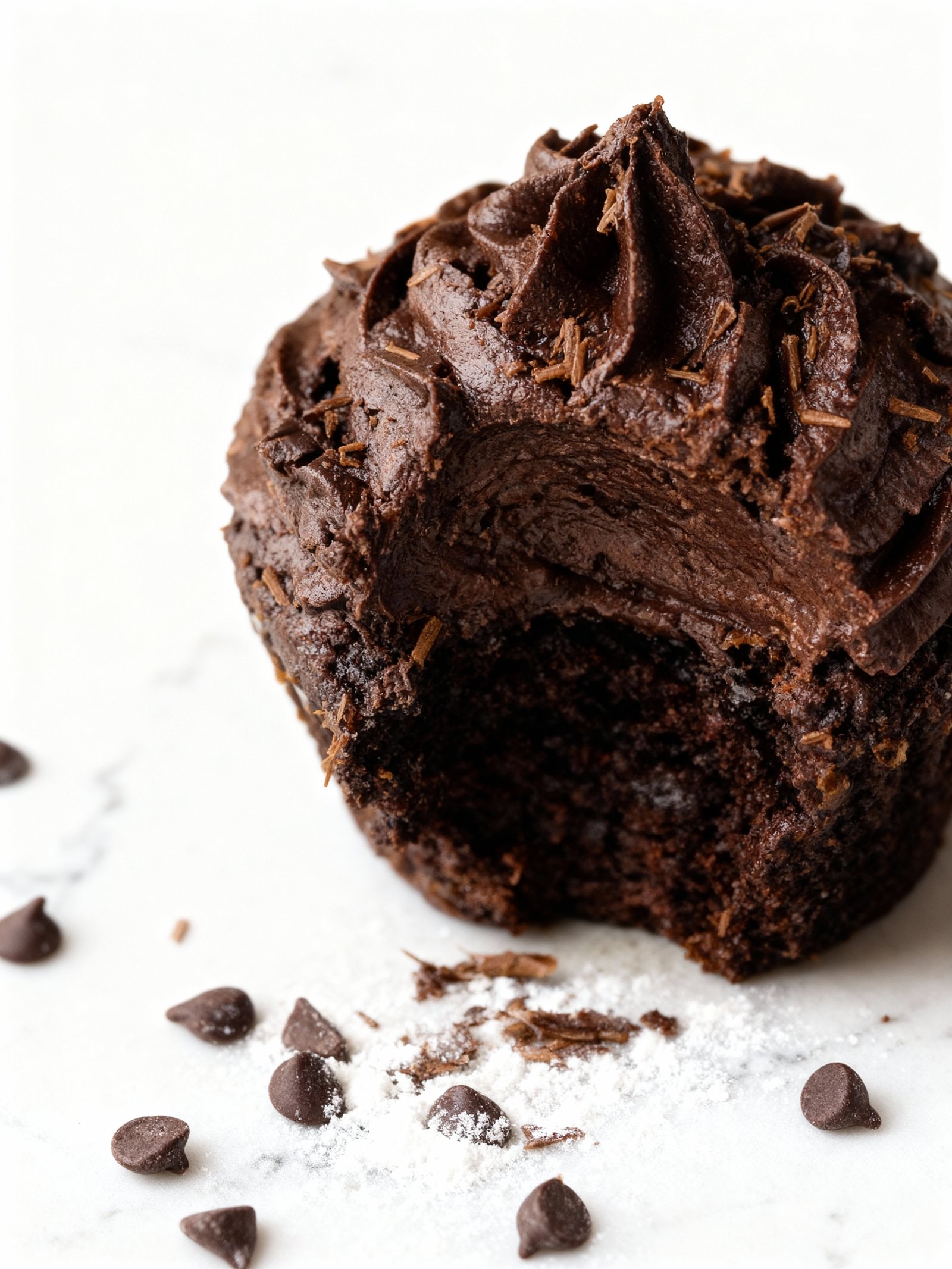 Chocolate Cupcake Recipe finished