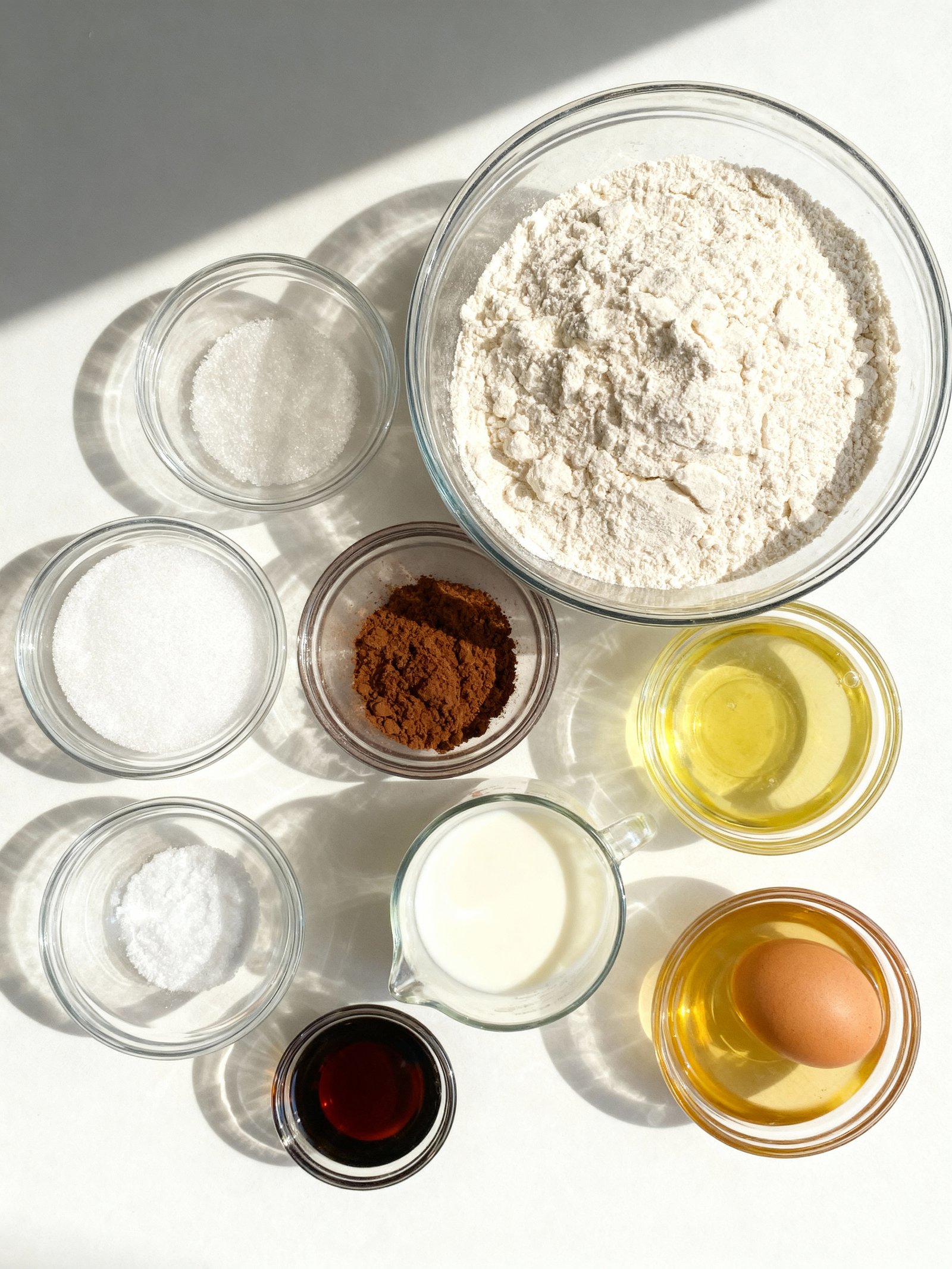 Chocolate Cupcake Recipe ingredients