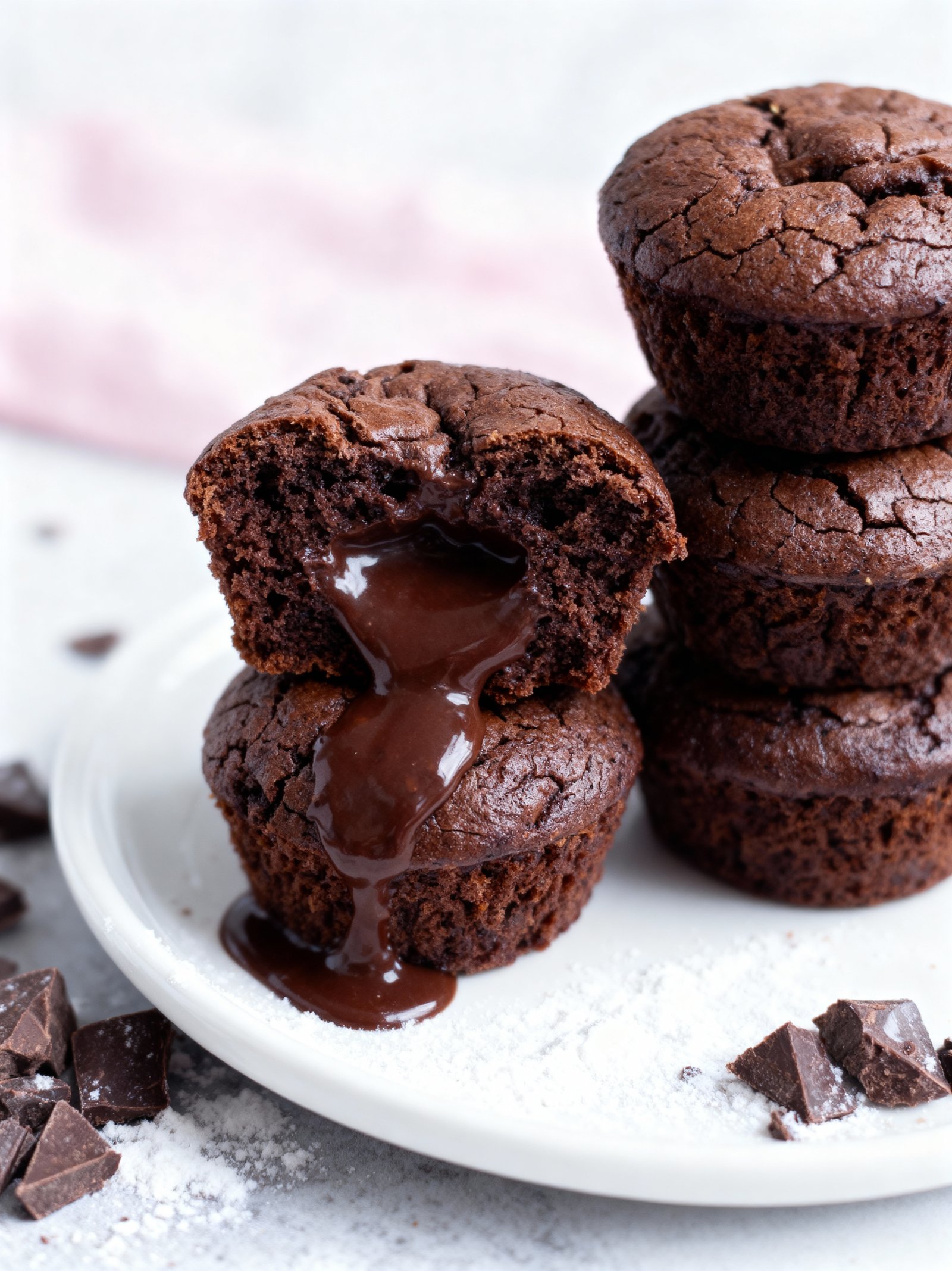 Chocolate Fudge Cupcakes finished
