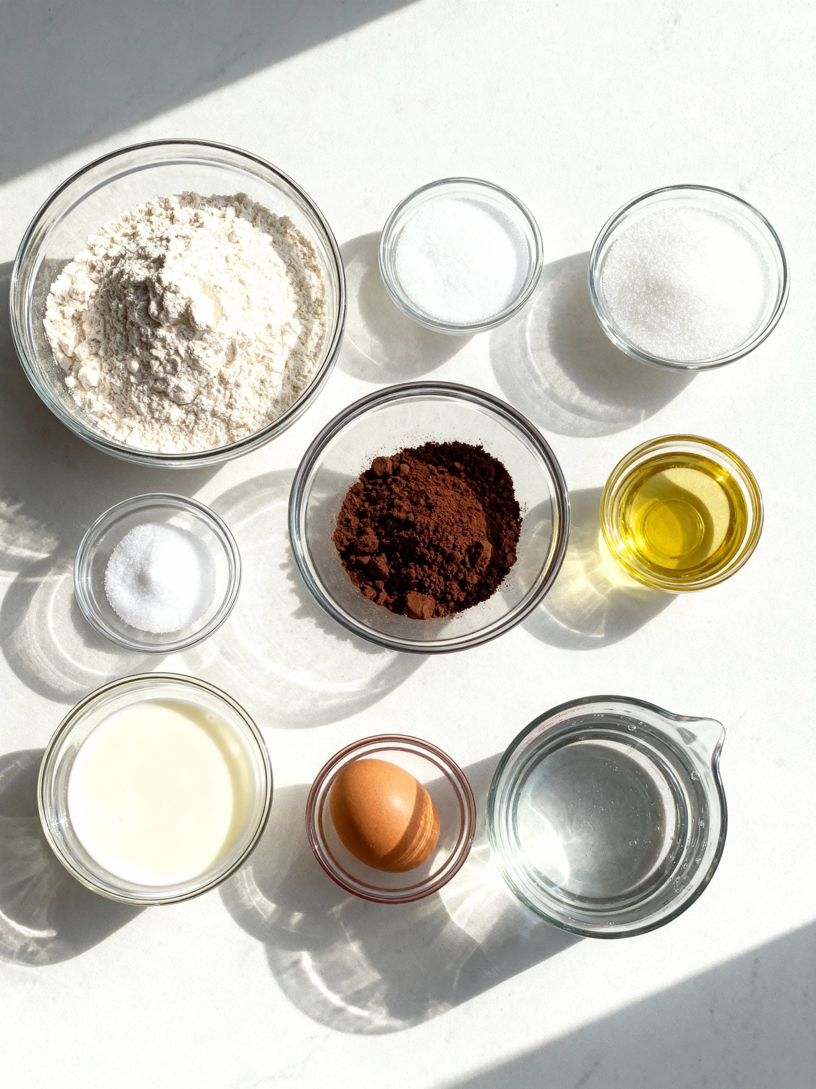 Chocolate Fudge Cupcakes ingredients