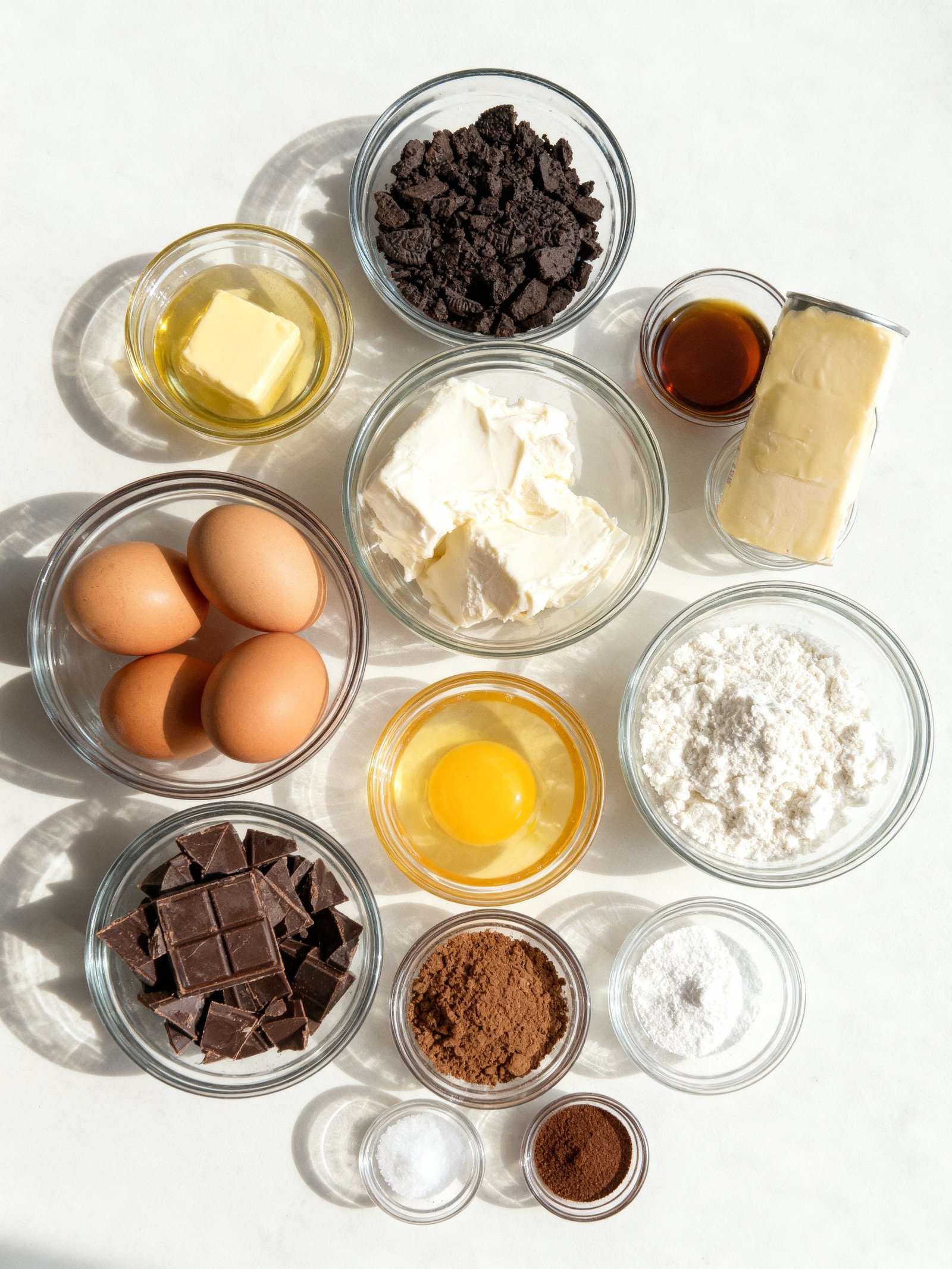 Chocolate Truffle Cheesecake ingredients