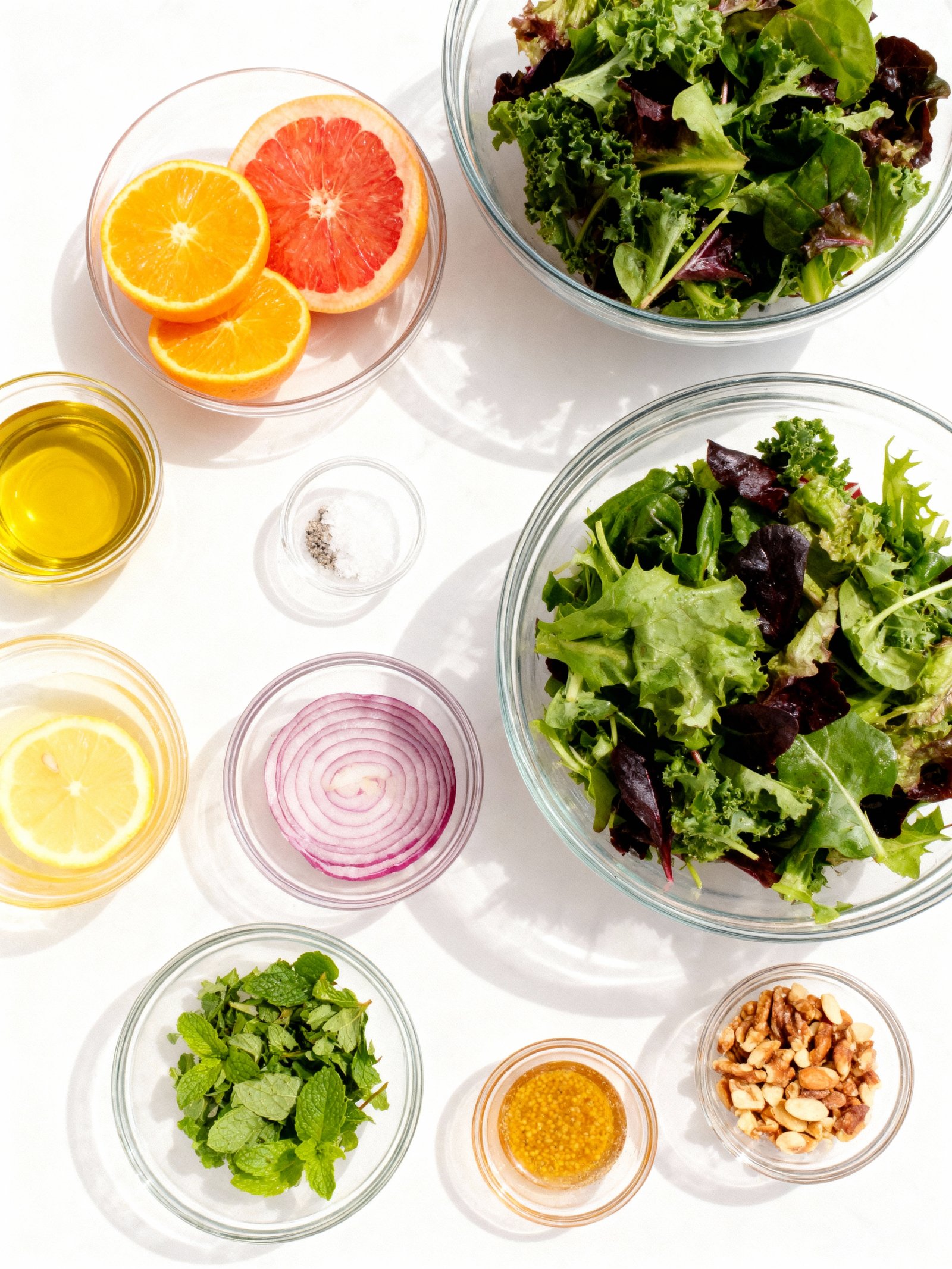 Citrus Salad with Tangy Dressing ingredients