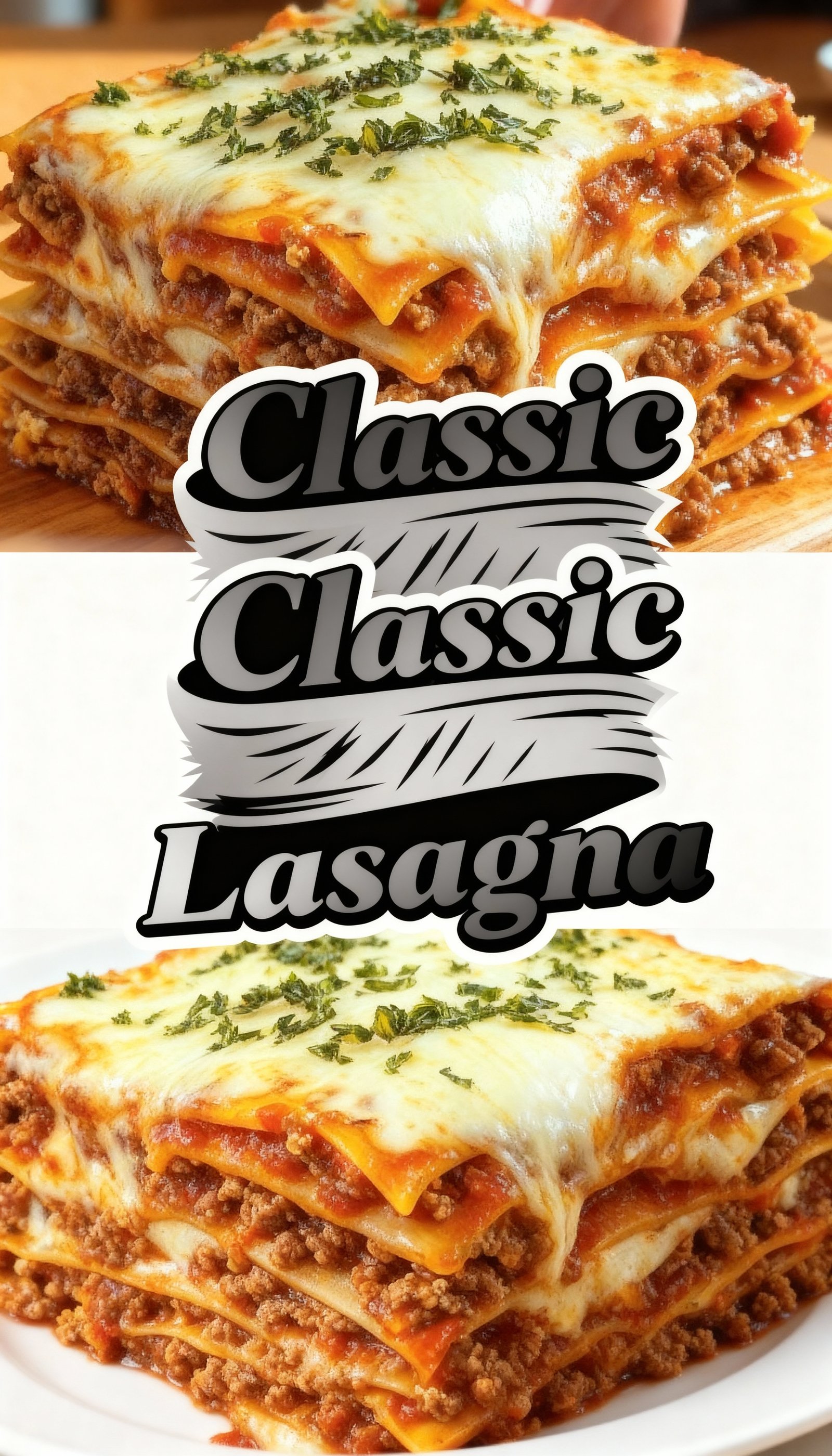 Classic Lasagna finished