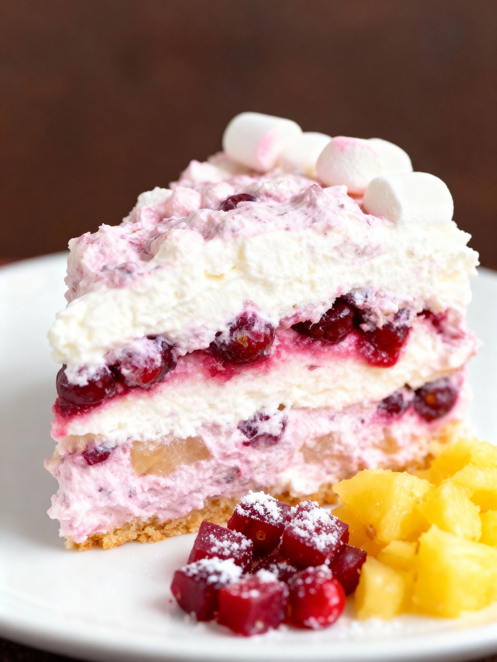 Cranberry Fluff finished