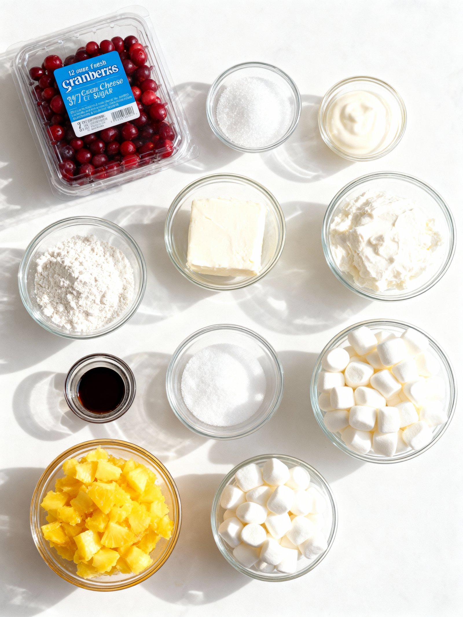Cranberry Fluff ingredients