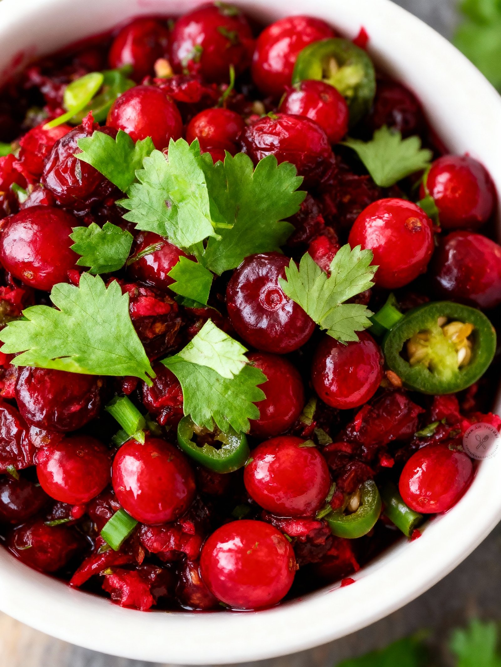 Cranberry Salsa finished