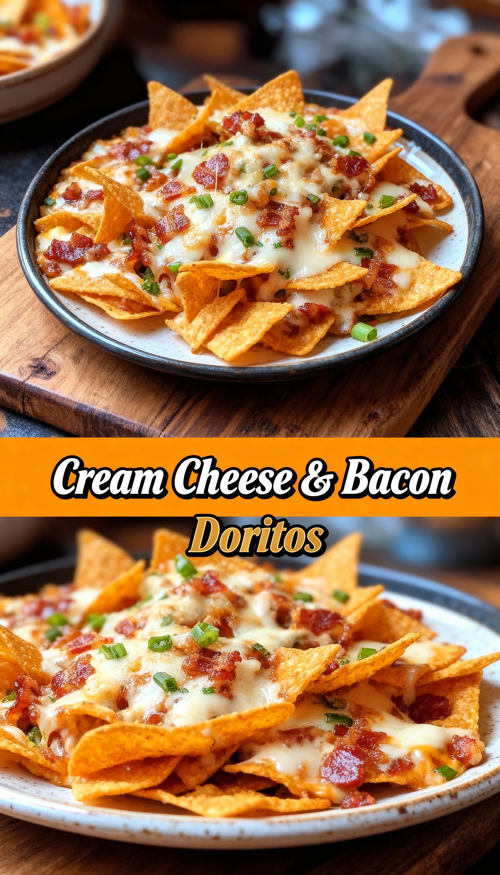 Cream Cheese & Bacon Stuffed Doritos finished