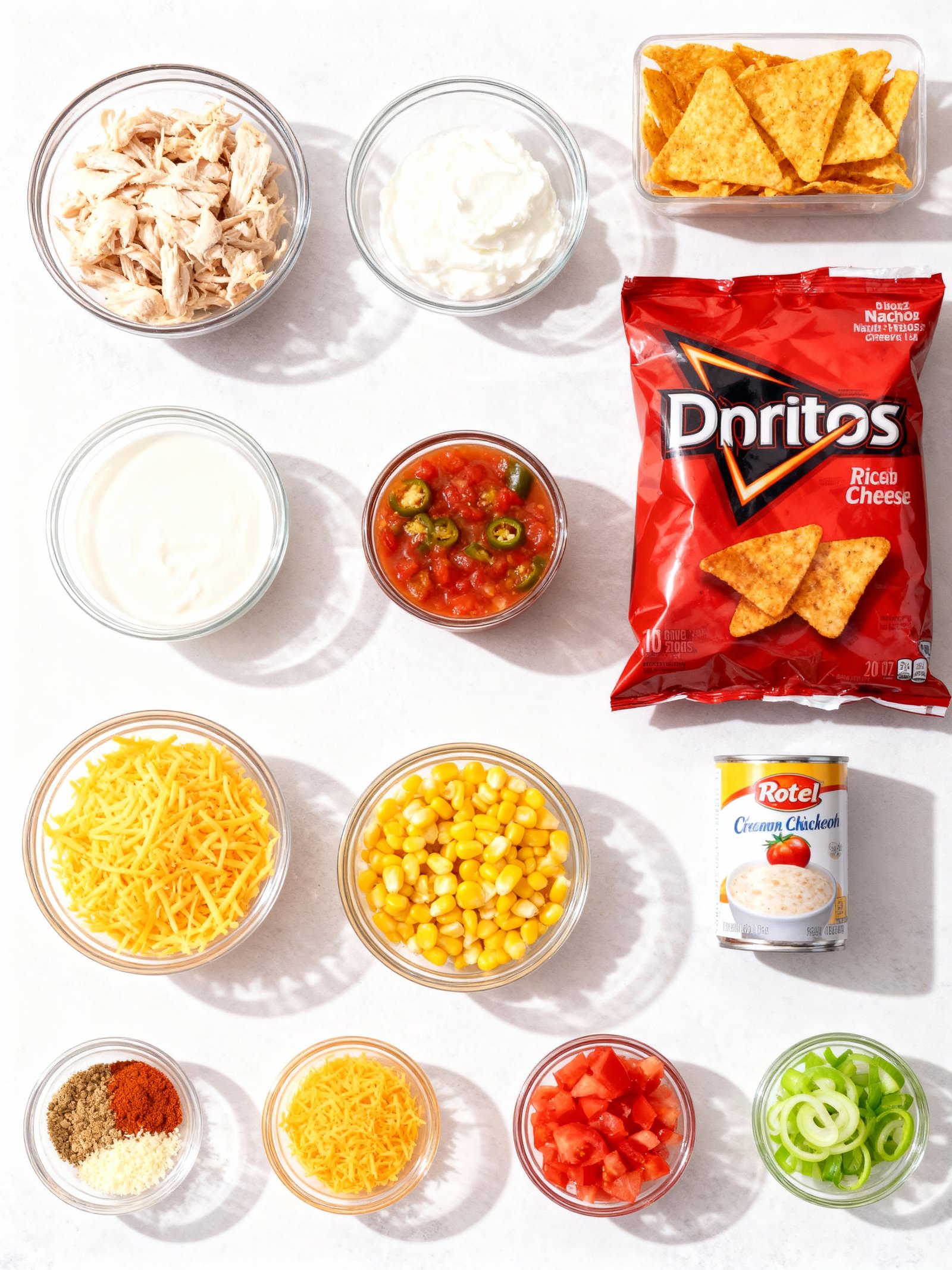 Dorito Chicken Casserole ingredients