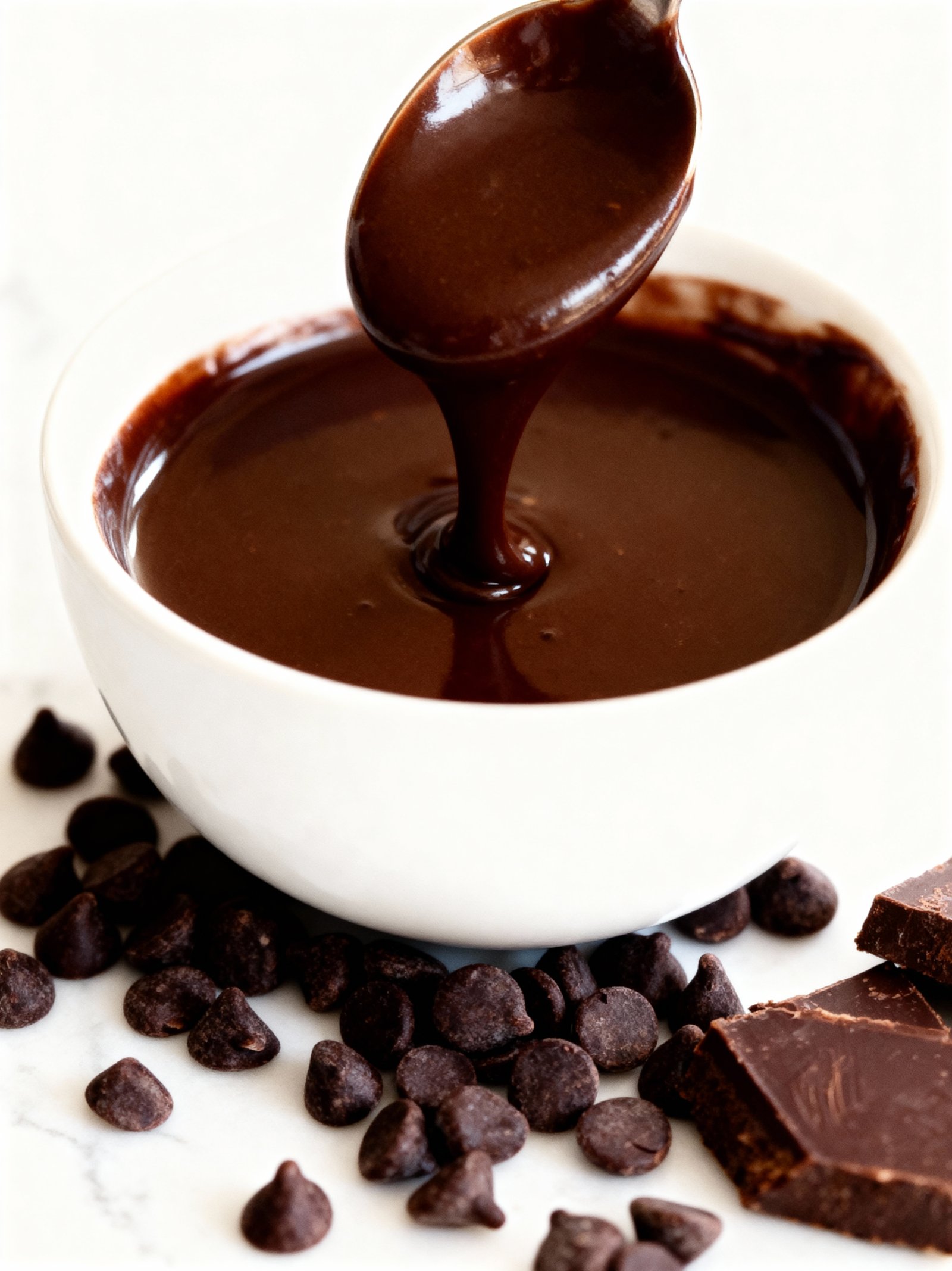 Easy Hot Fudge Recipe finished
