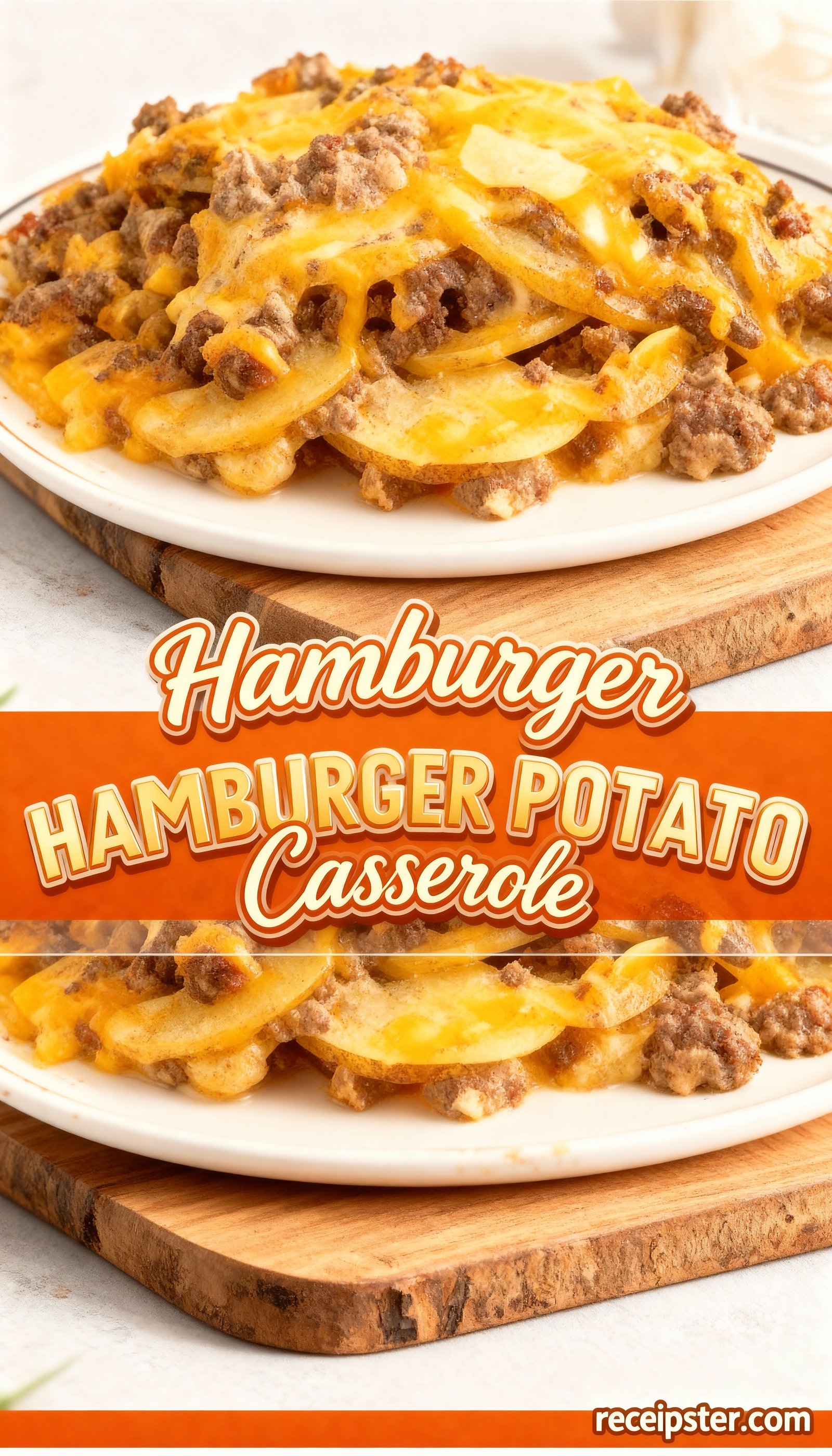 Hamburger Potato Casserole finished