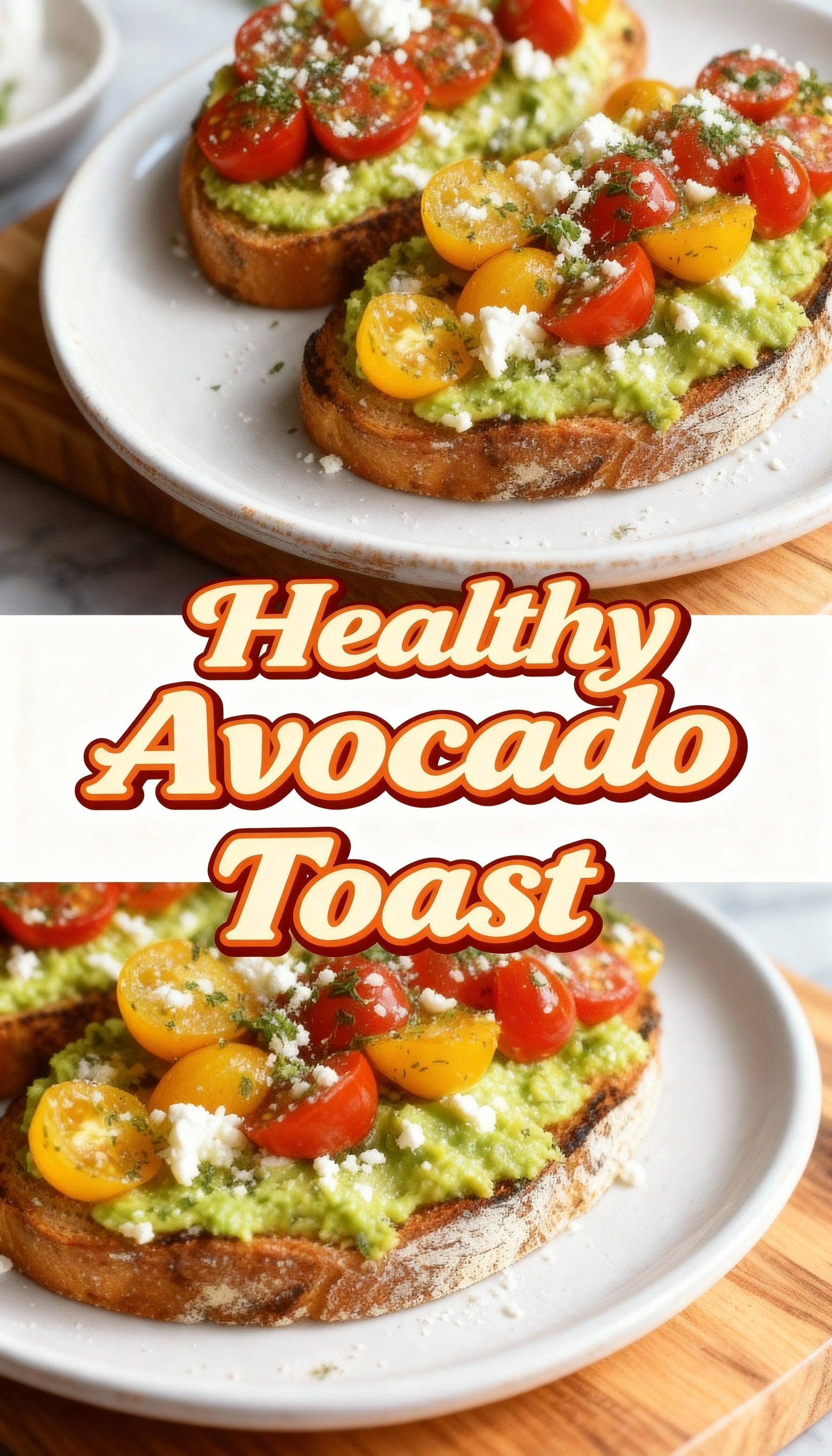 Healthy Avocado Toast finished