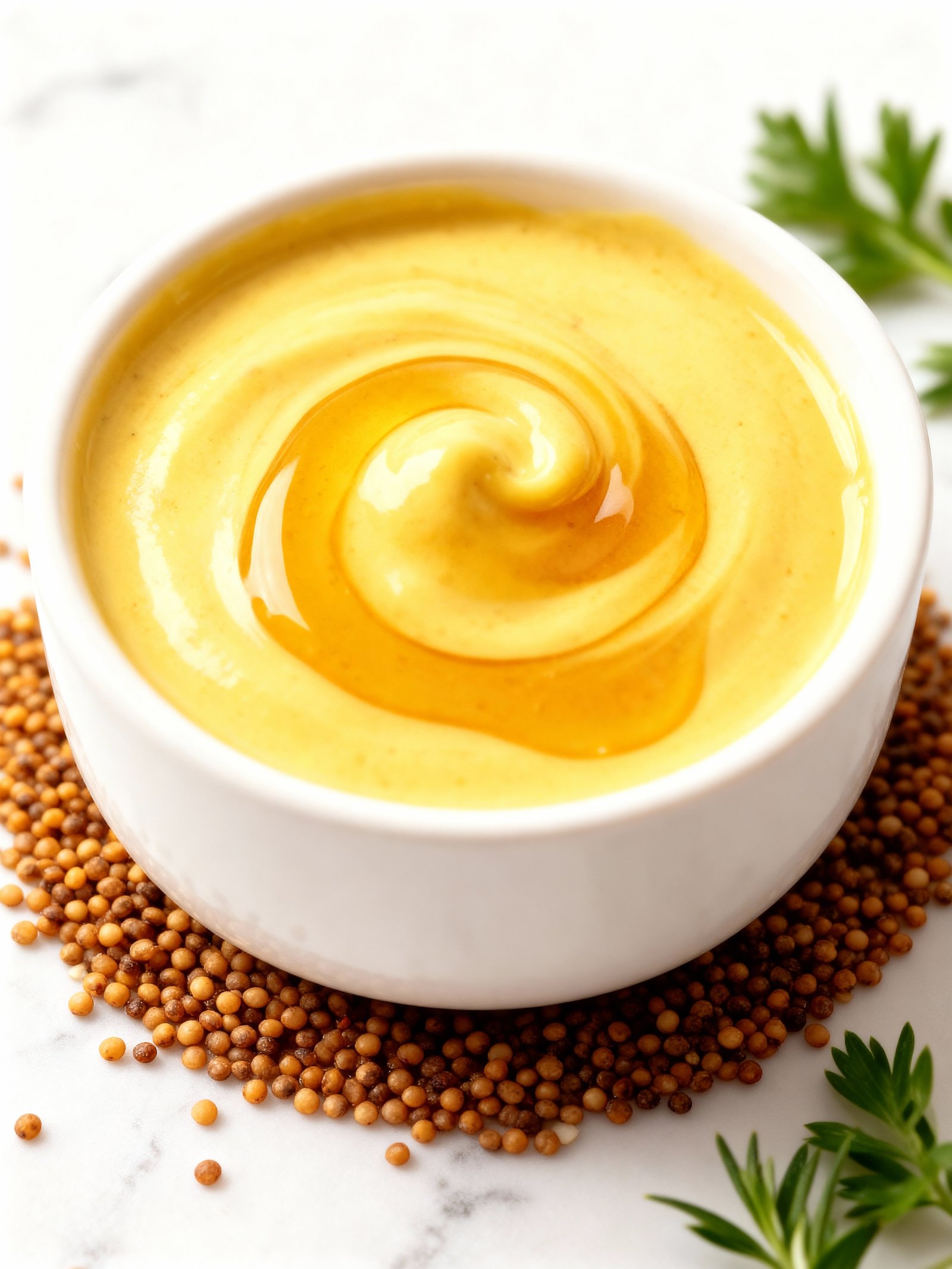 Homemade Honey Mustard finished