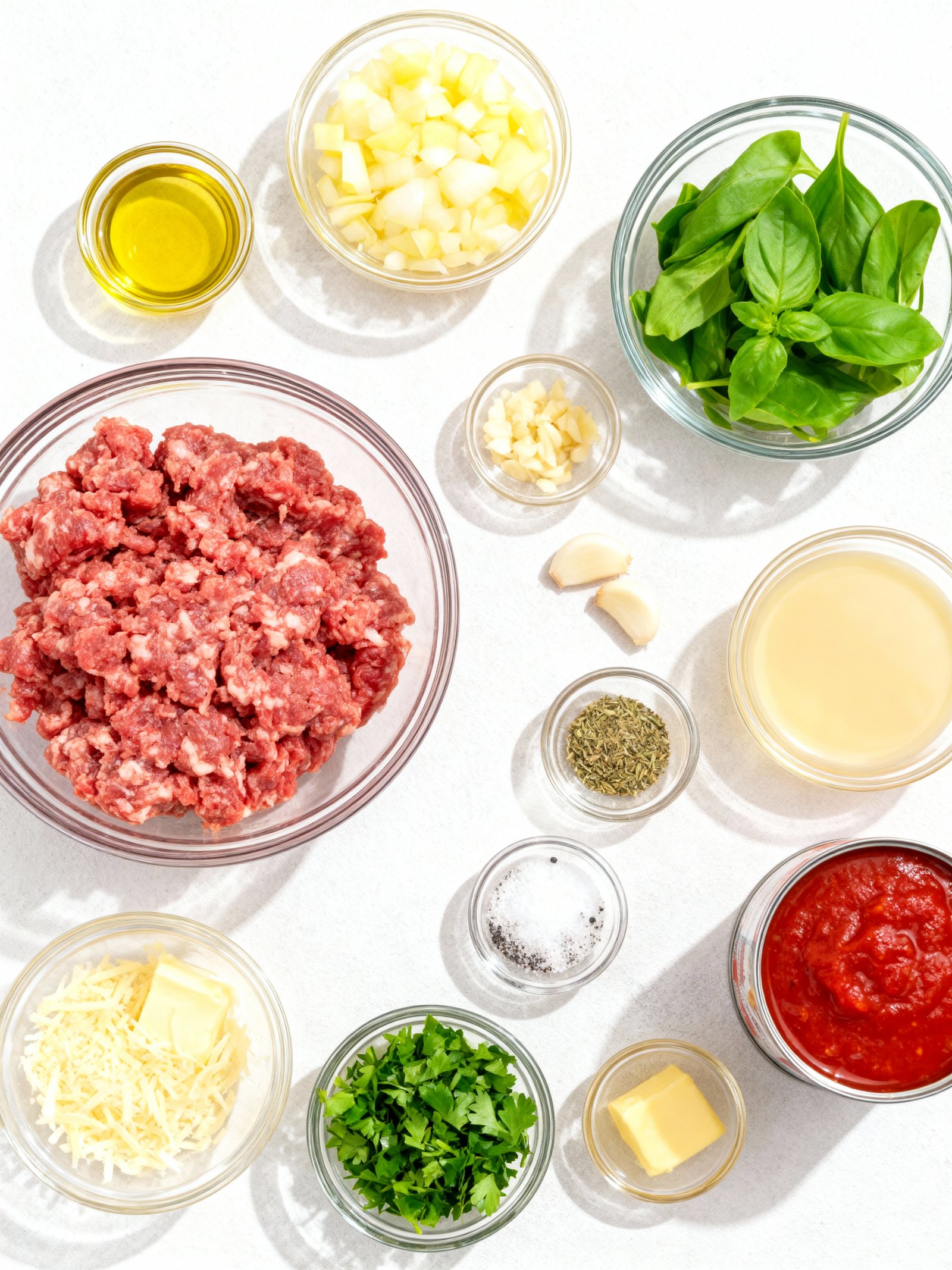 Our family favorite Homemade Spaghetti Sauce is full of robust flavors, plenty of garlic, and loads of fresh tomato flav ingredients