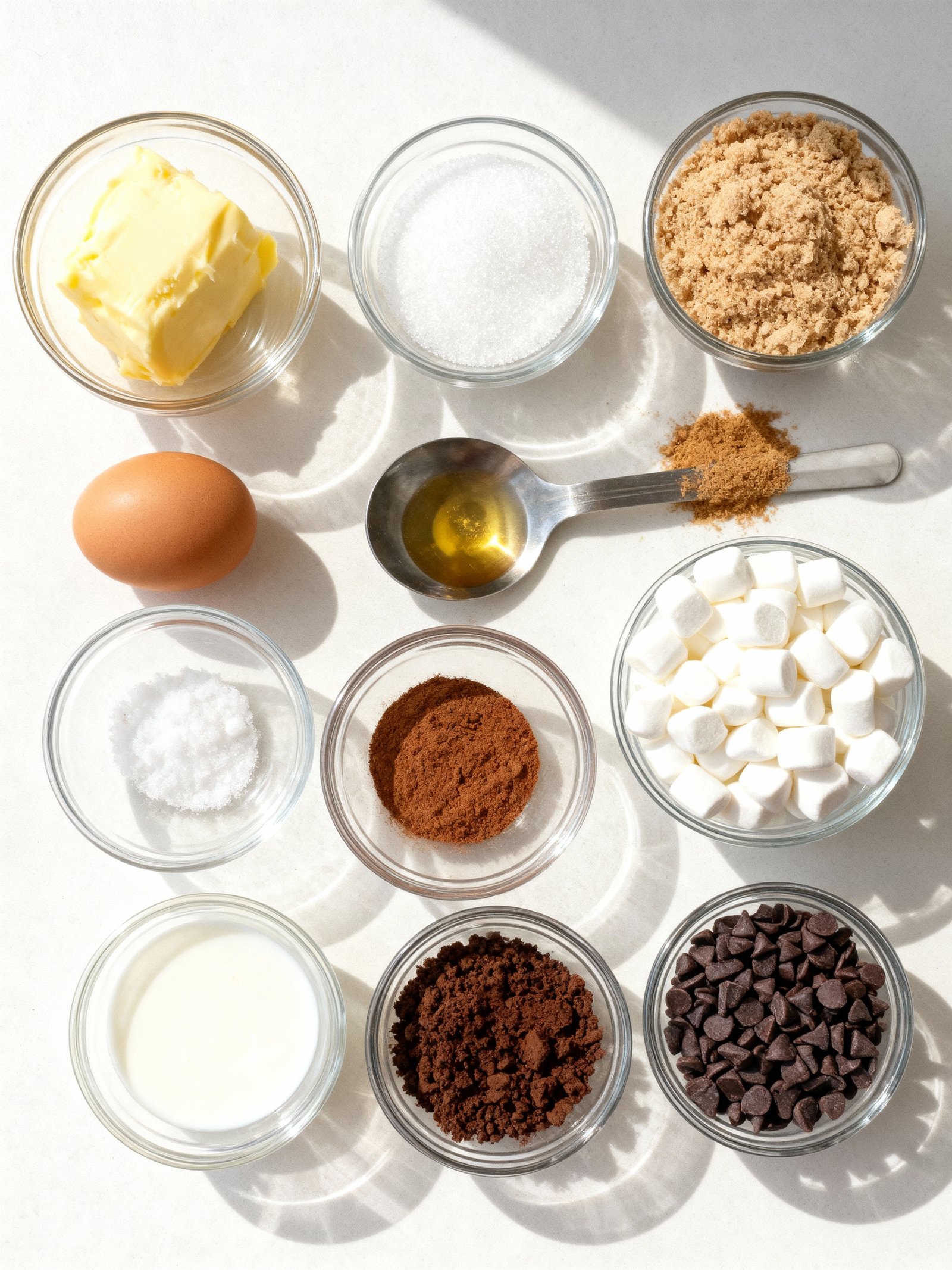 Hot Cocoa Cookies ingredients