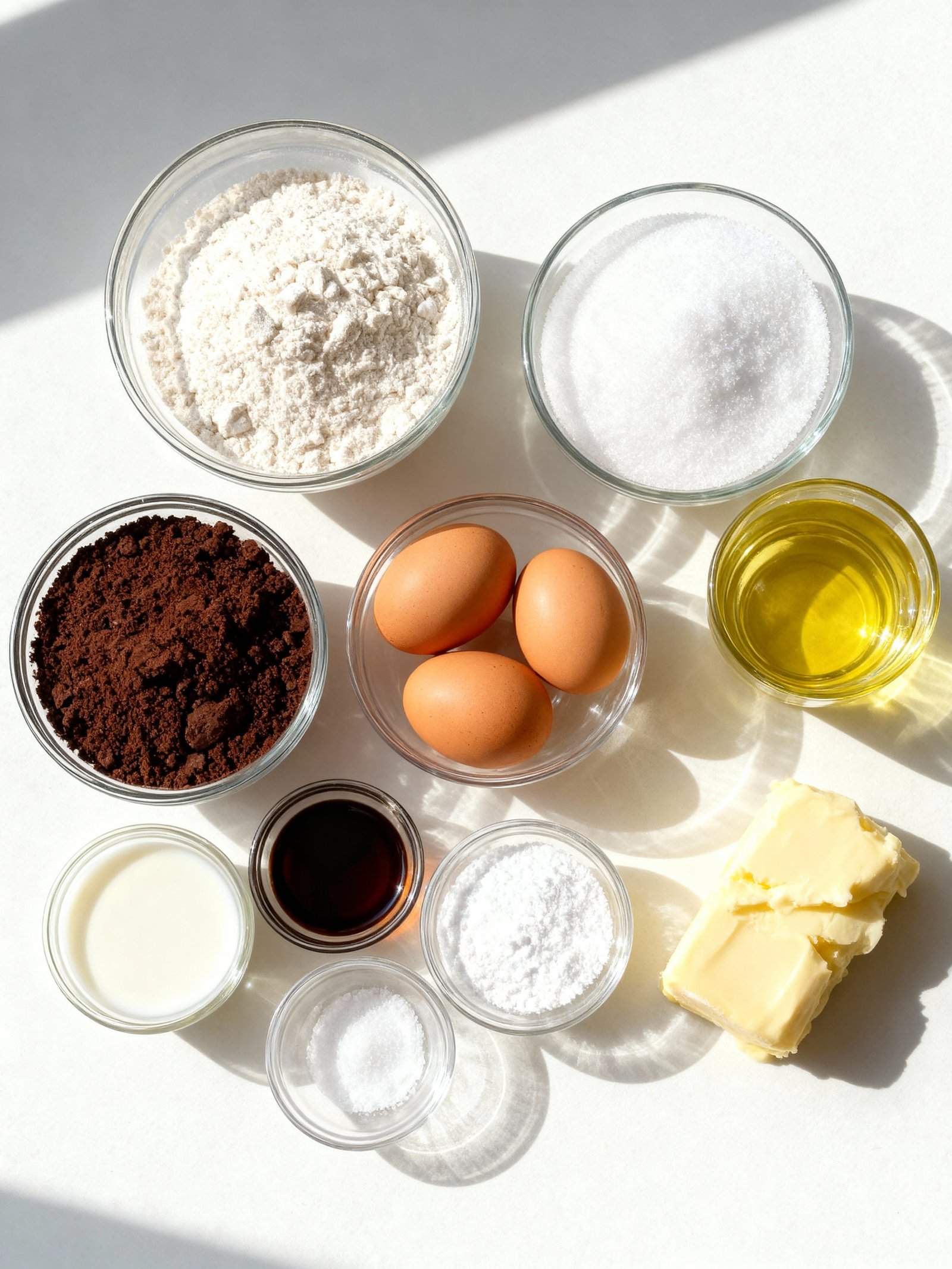 Hot Cocoa Cupcakes ingredients