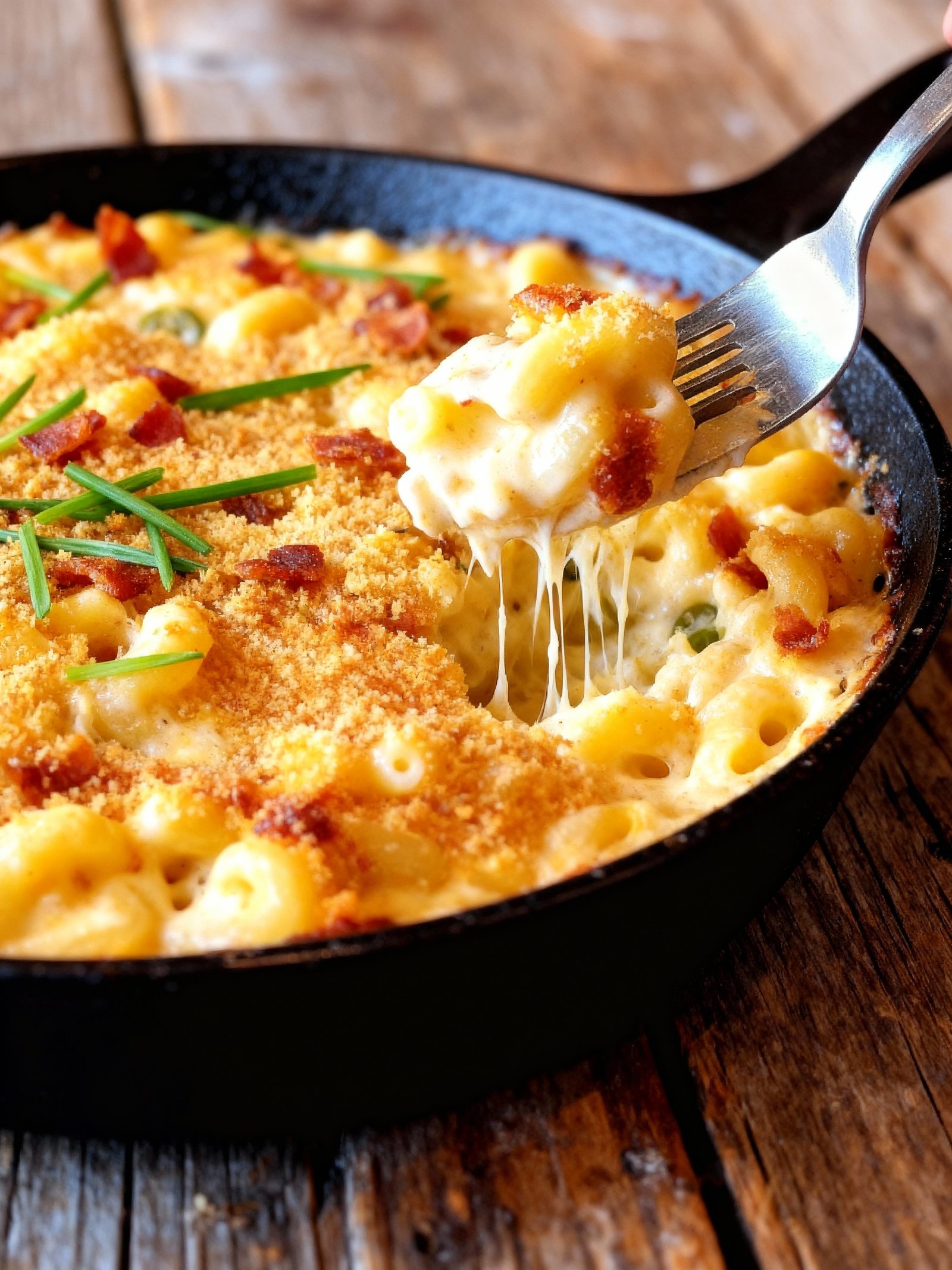 Jalapeño Popper Mac Cheese finished