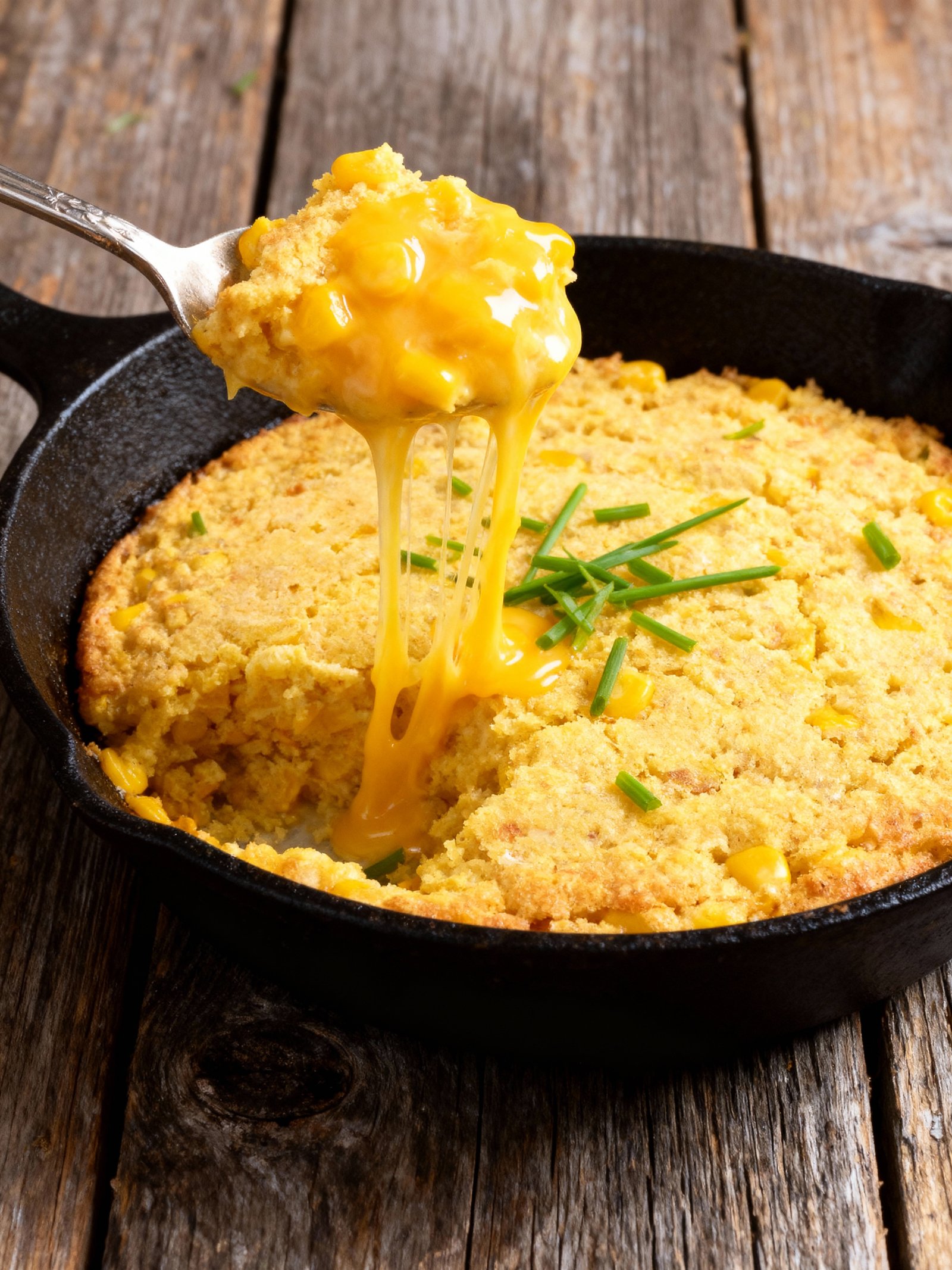 Jiffy Corn Casserole finished