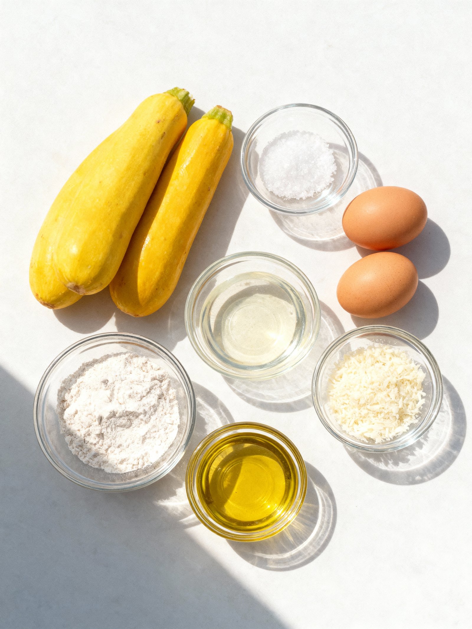 Keto Fried Zucchini ingredients