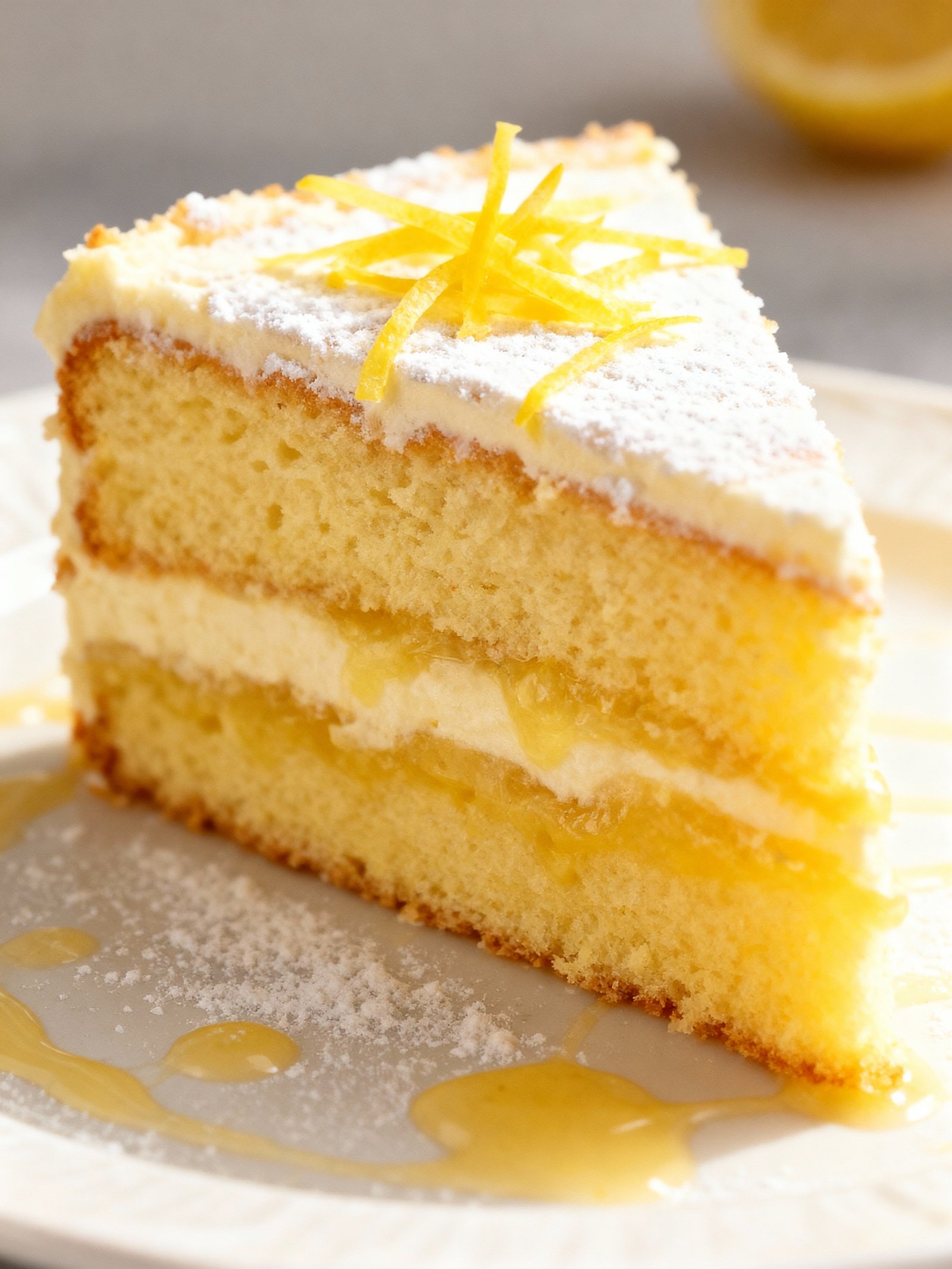 Limoncello Cake finished