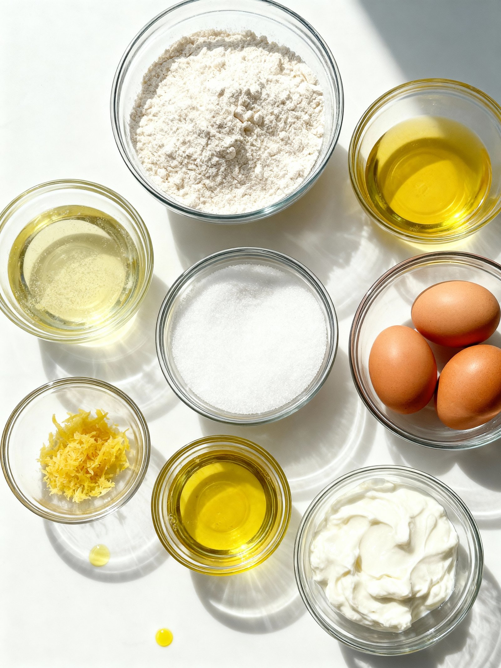 Limoncello Cake ingredients