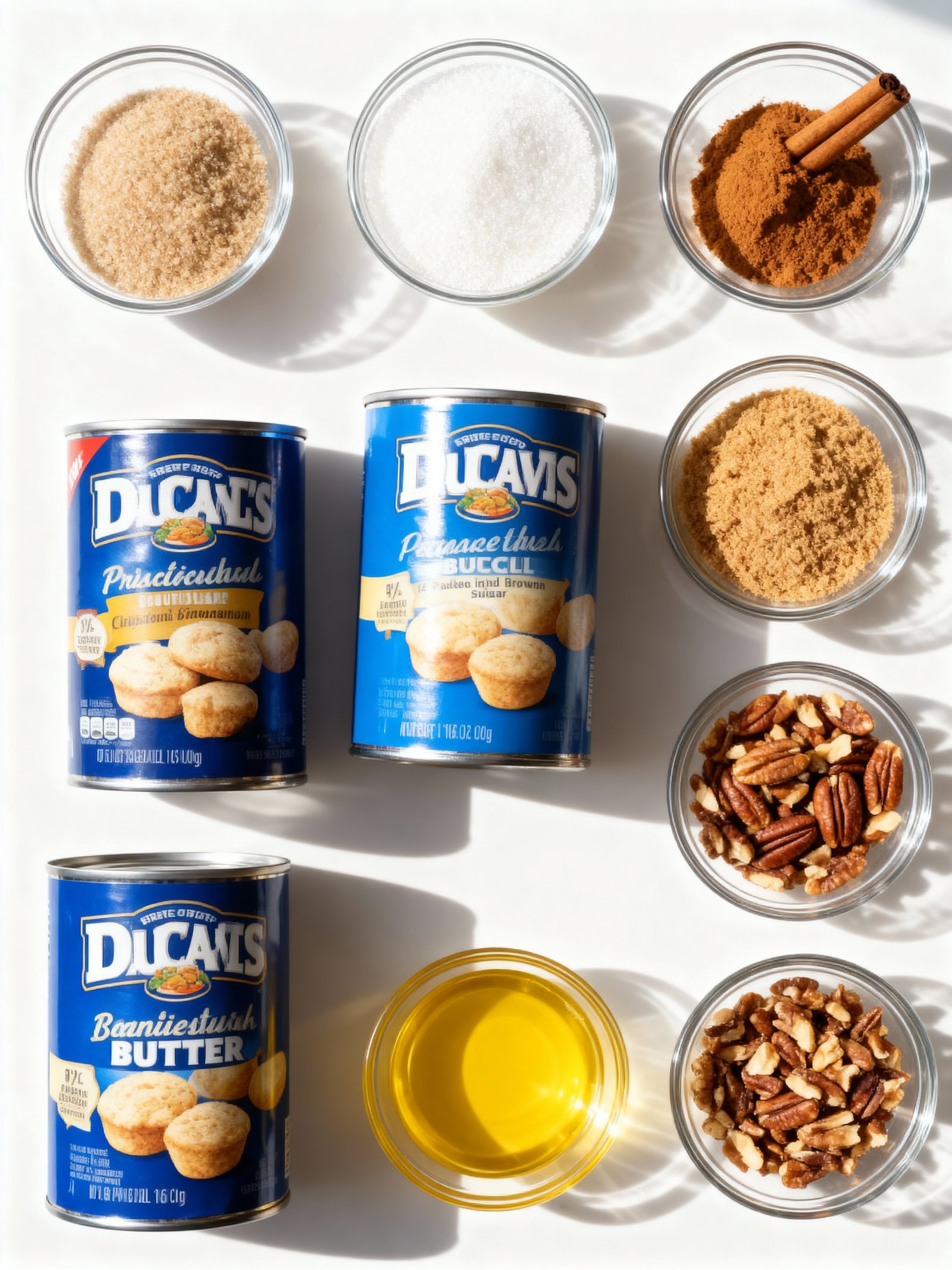 Monkey Bread for Breakfast ingredients