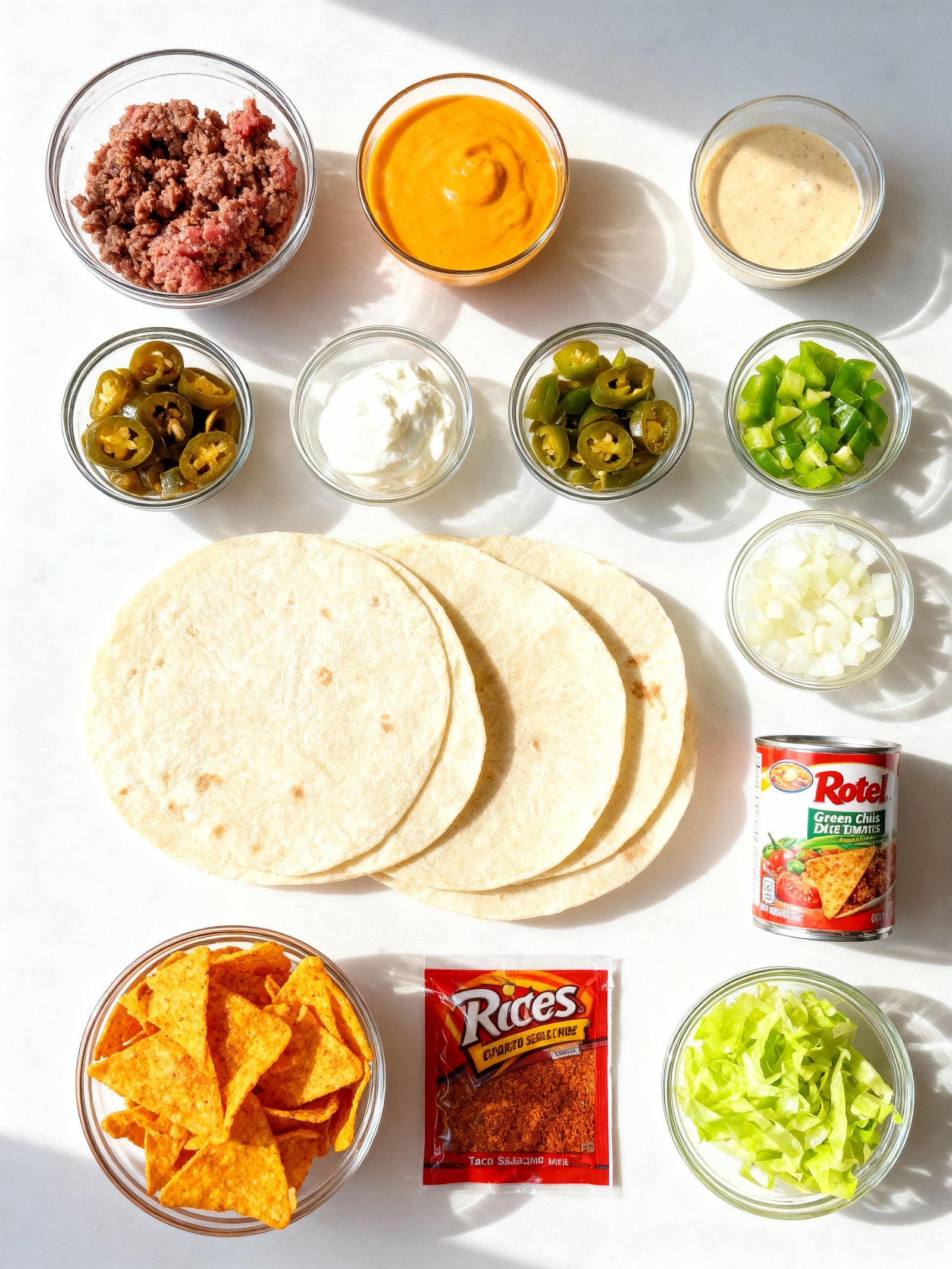 Nacho Cheese Beef Wrap ingredients