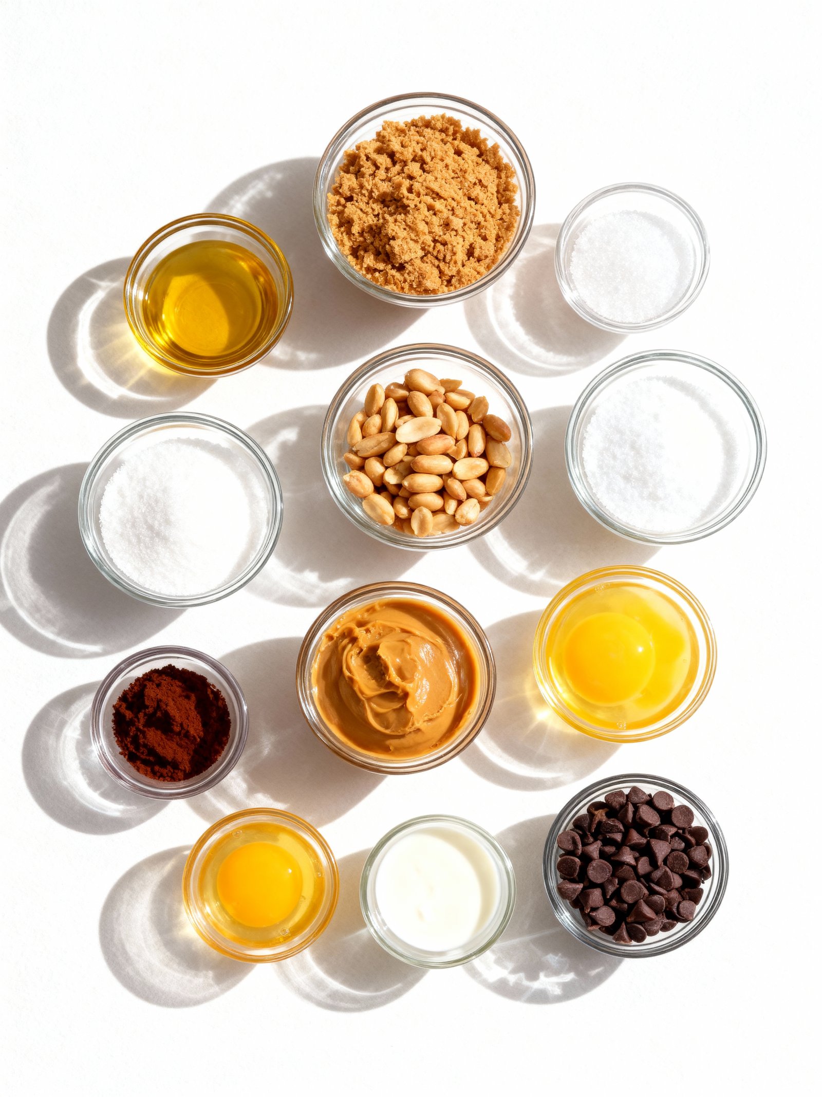 Peanut Butter Cheesecake ingredients