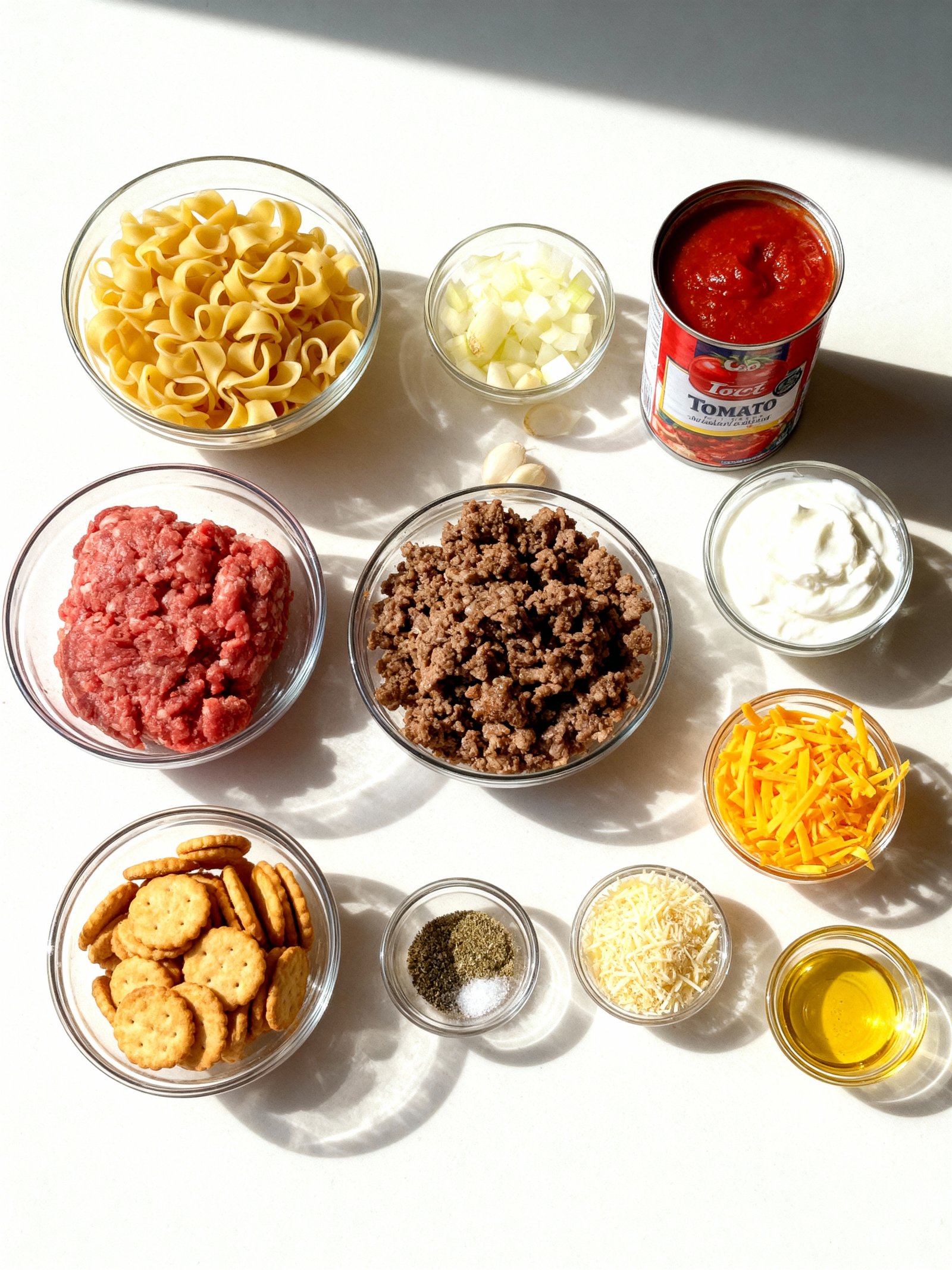 Poor Man's Husband Casserole ingredients