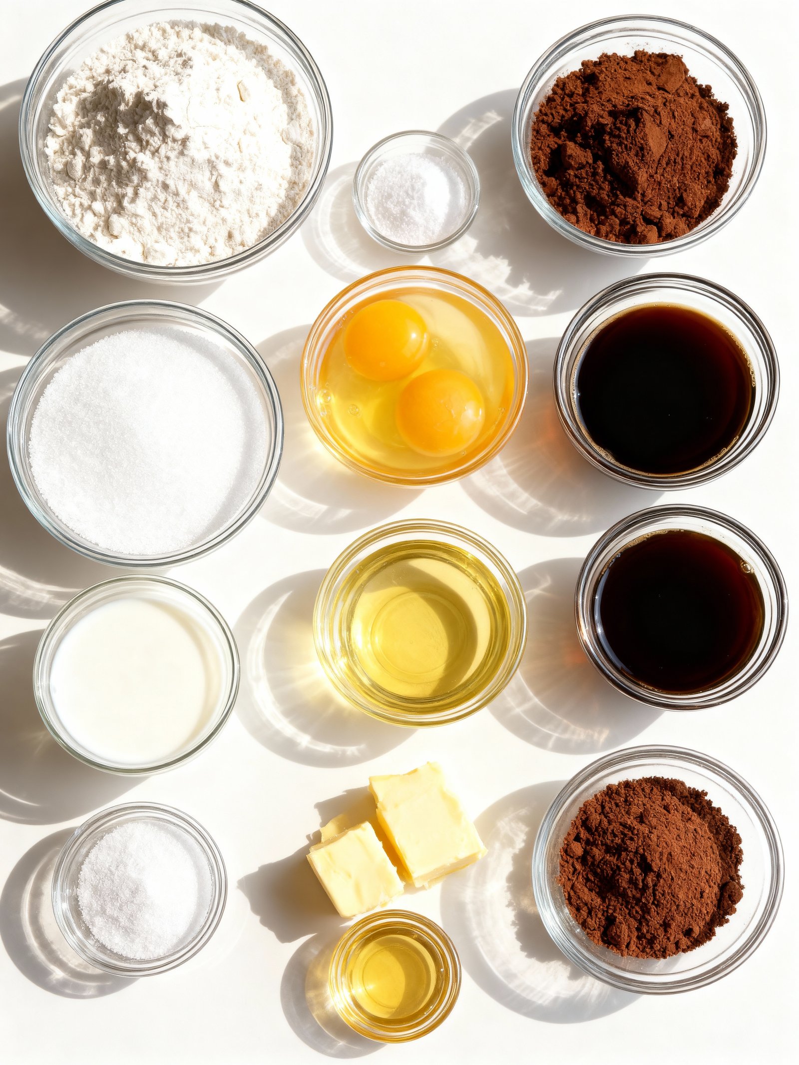 Rich Decadent Chocolate Cake ingredients