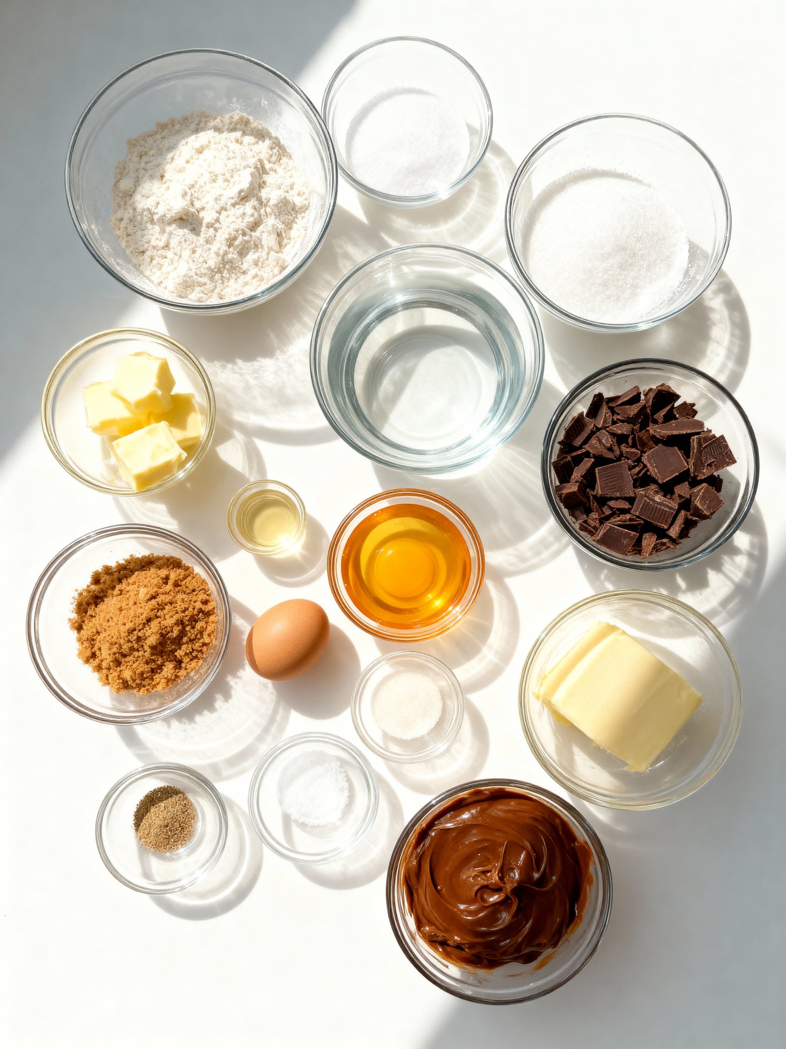 Salted Caramel Chocolate Cake ingredients